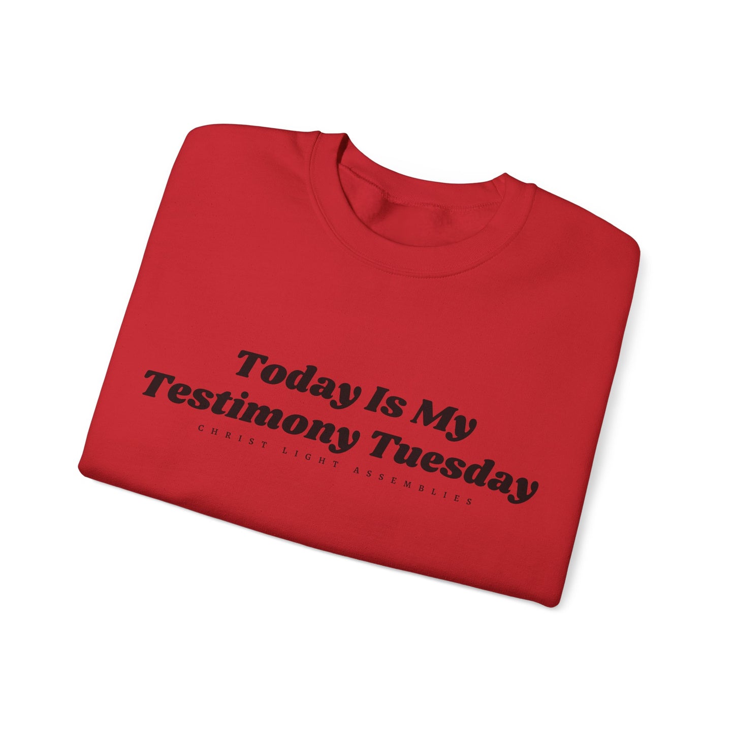 Testimony Tuesday CLA Unisex Crewneck Sweatshirt