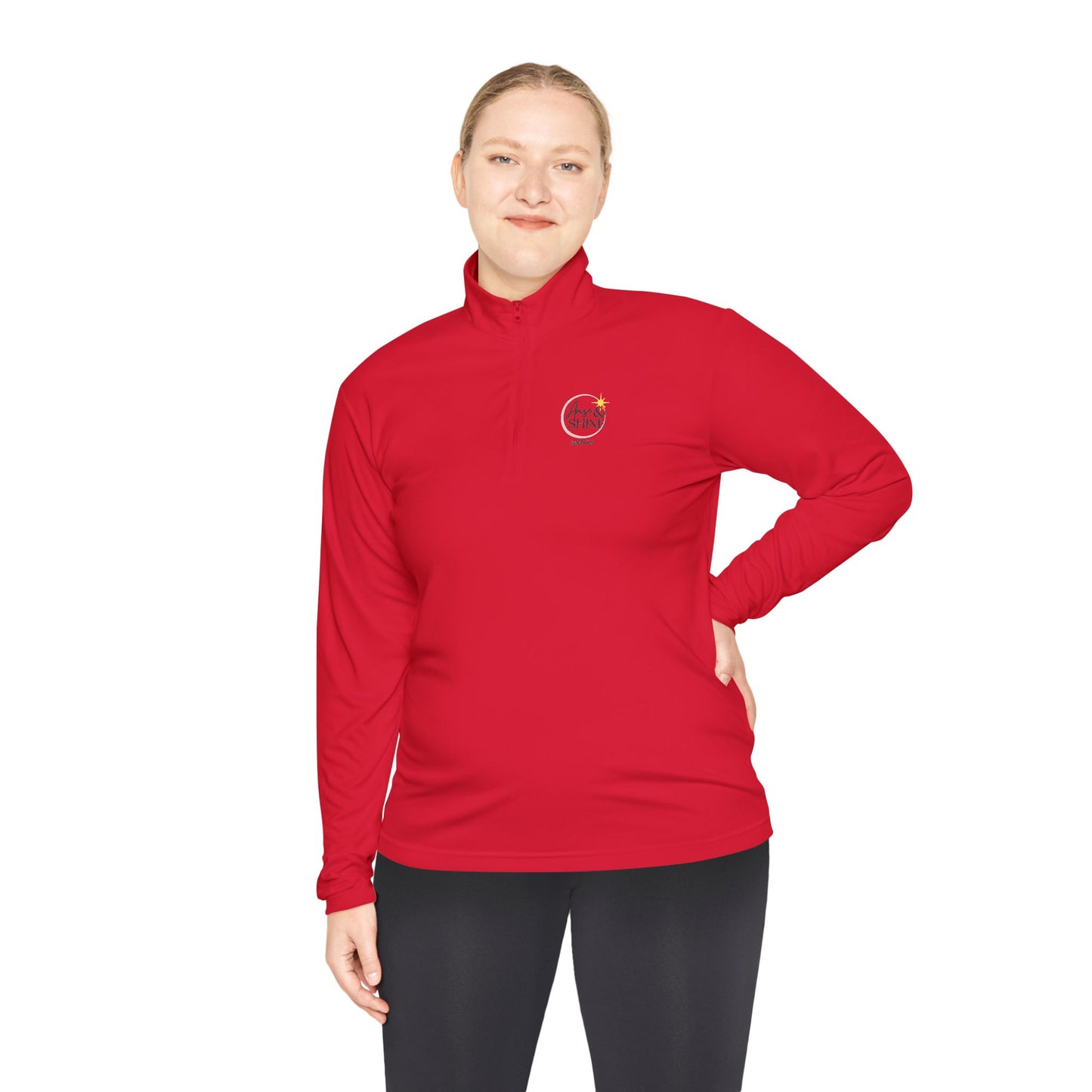 Arise & Shine Unisex Quarter-Zip Pullover