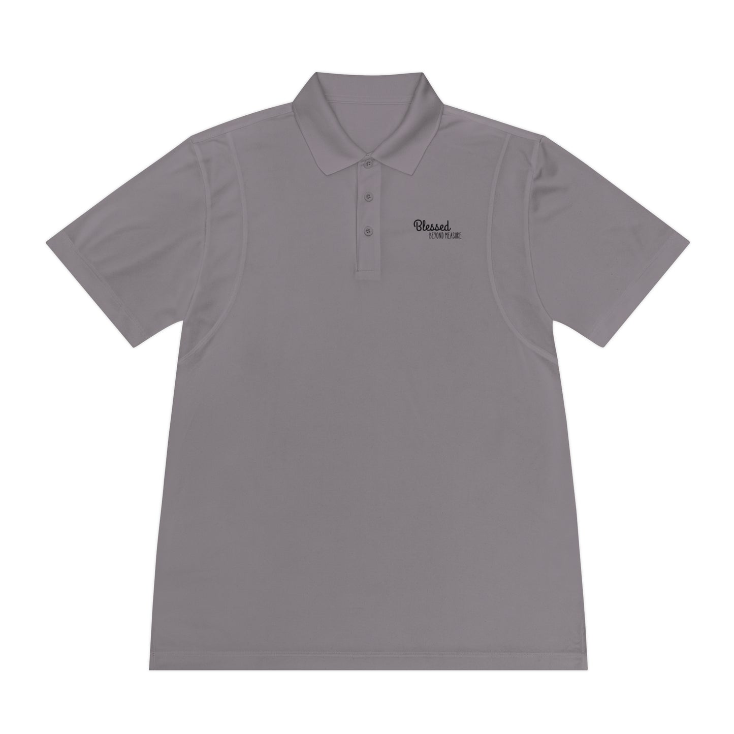 Blessed Beyond Measure Men's Sport Polo Shirt