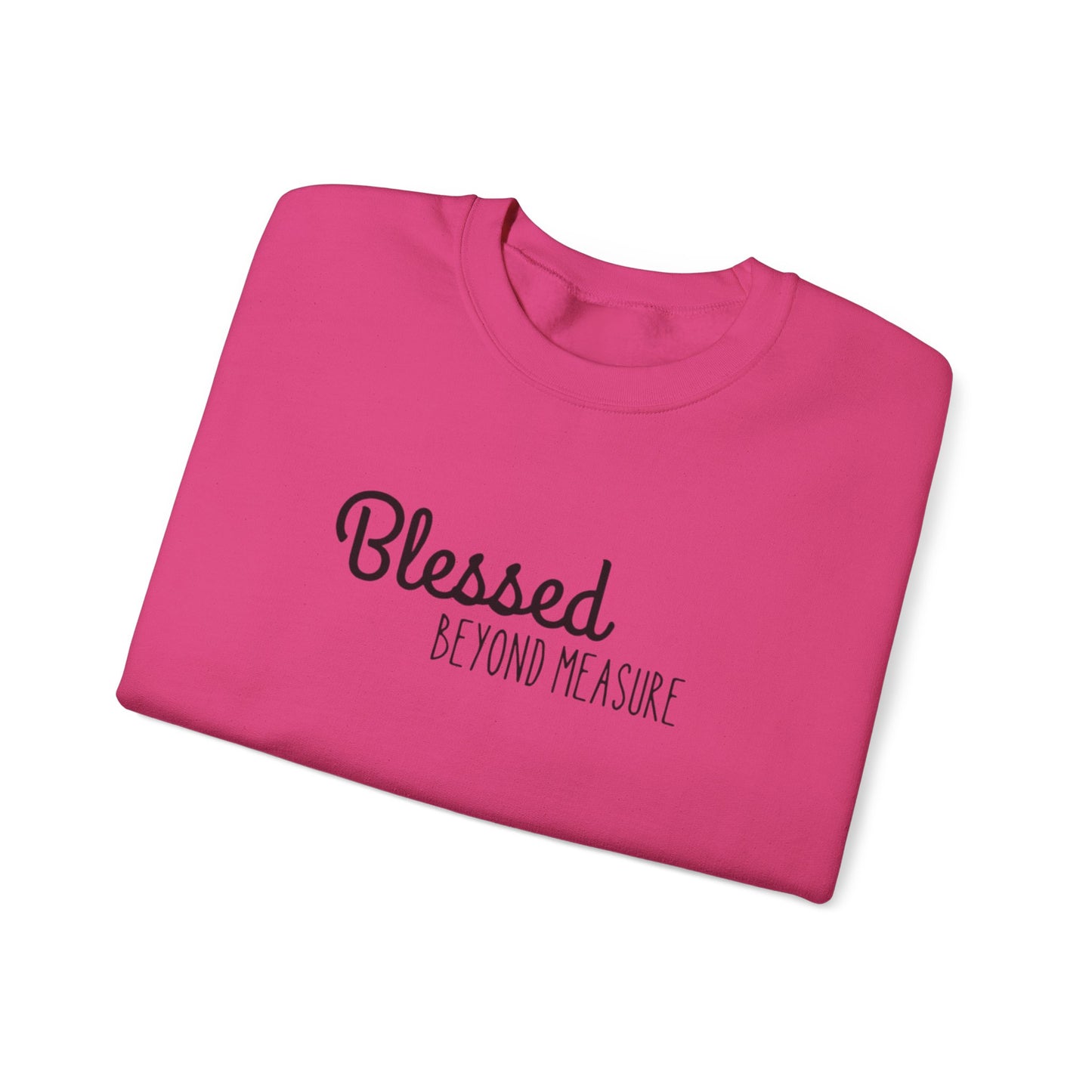 Blessed Beyond Measure Unisex Crewneck Sweatshirt