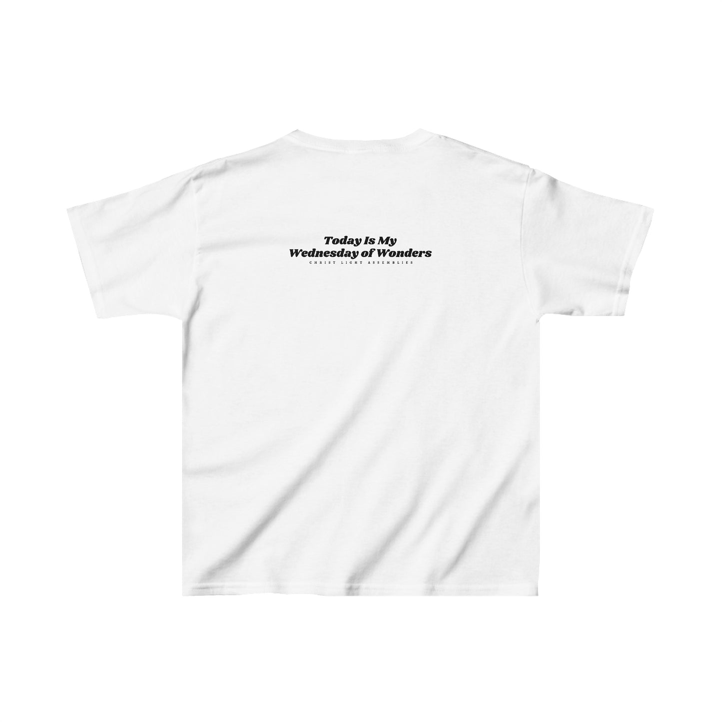 Wednesday of Wonders CLA Kids Cotton T-Shirt