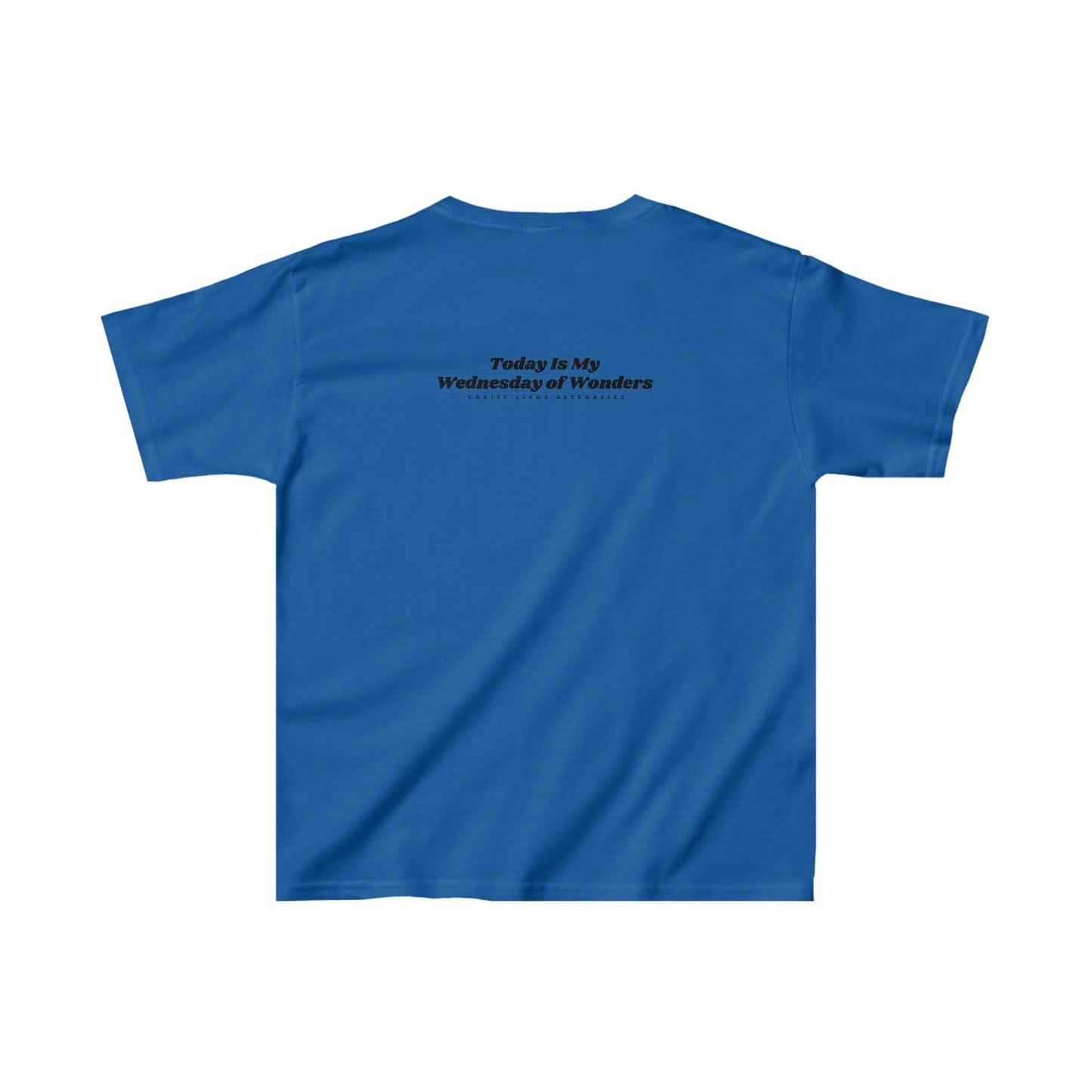 Wednesday of Wonders CLA Kids Cotton T-Shirt