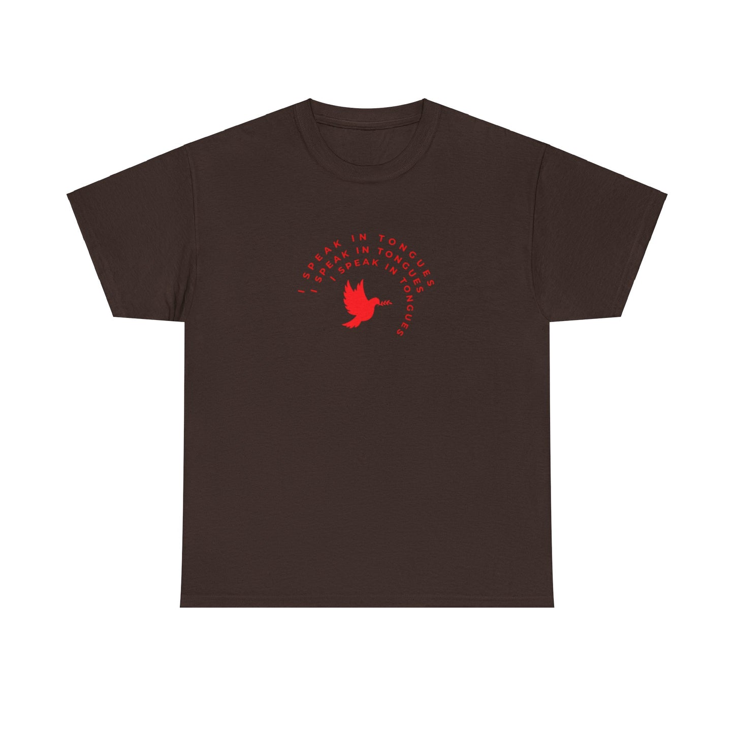 Speak In Tongues Red Dove Unisex Cotton T-Shirt