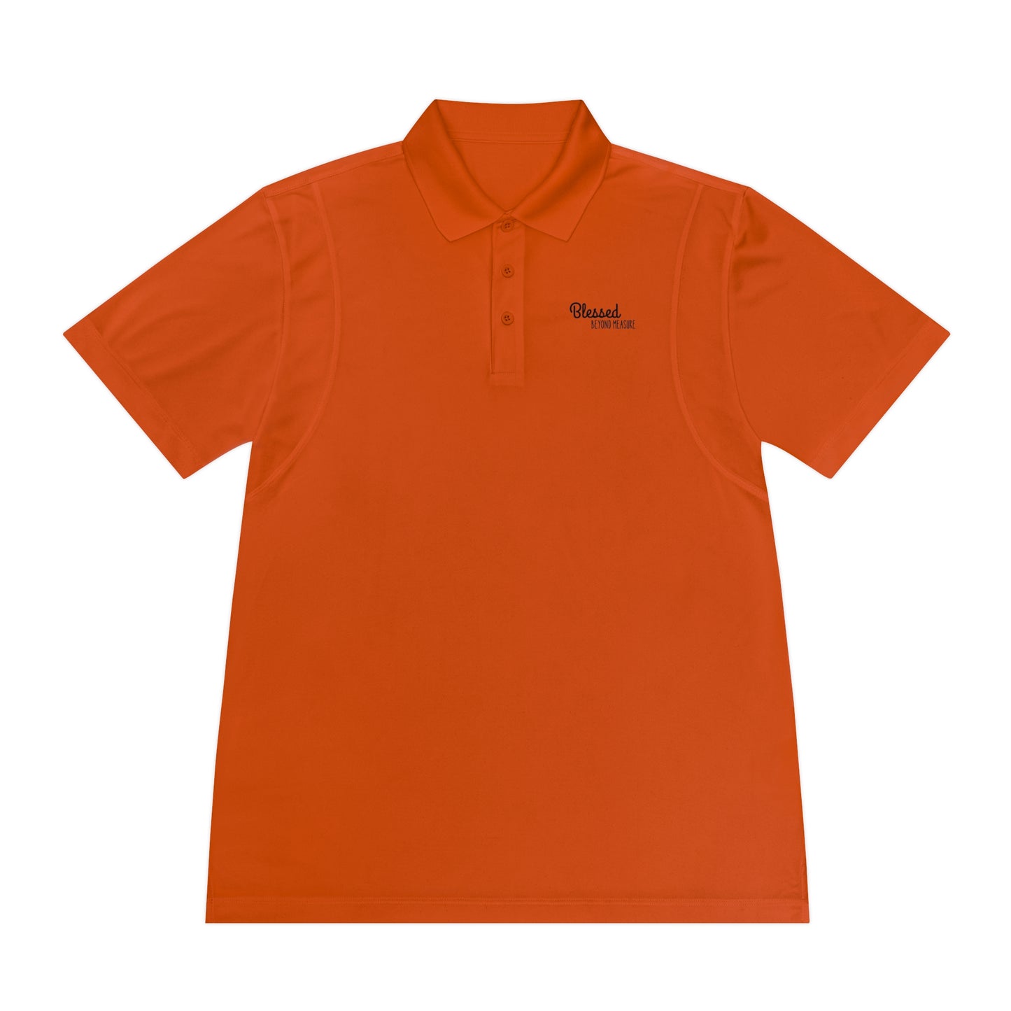 Blessed Beyond Measure Men's Sport Polo Shirt