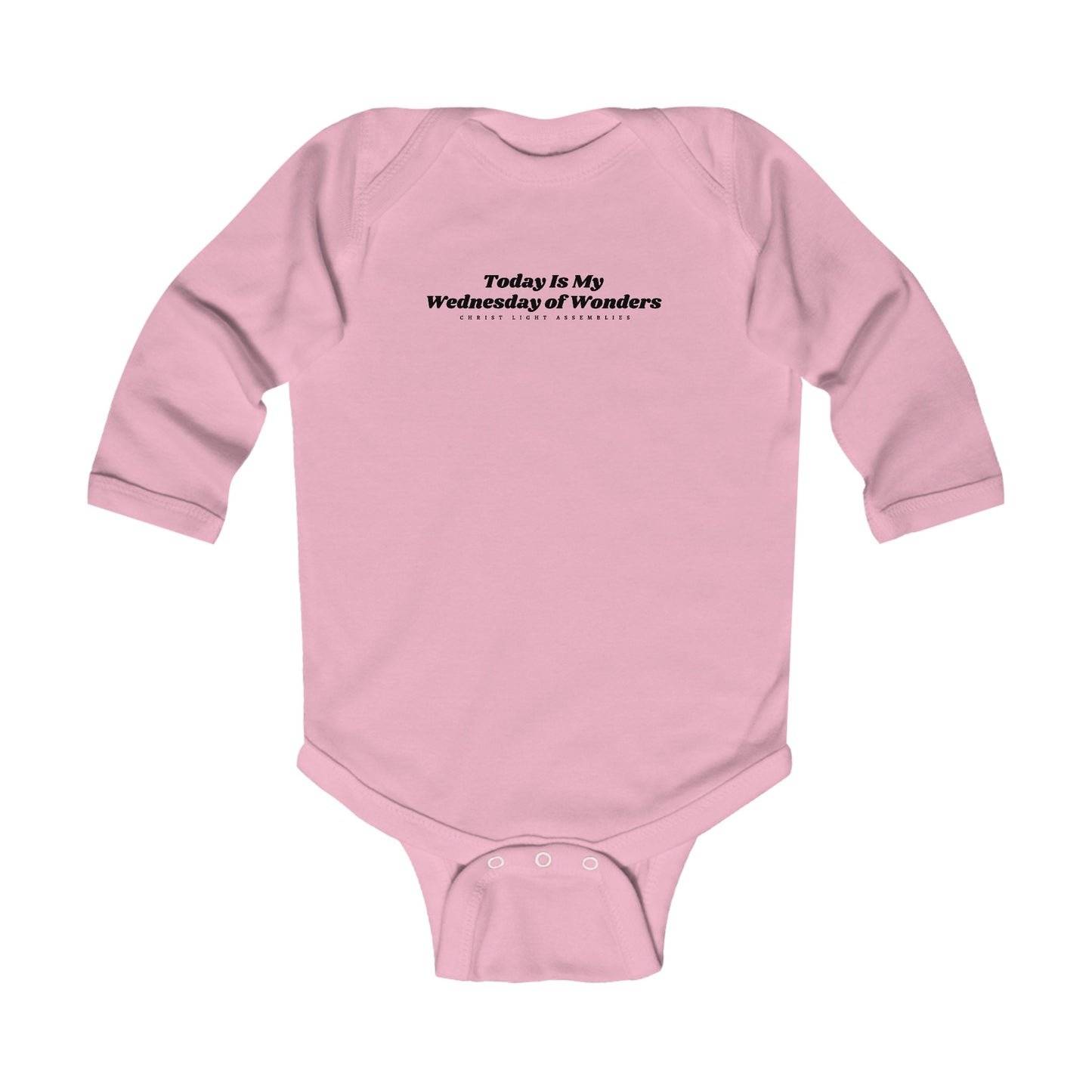Wednesday of Wonders CLA Infant Long Sleeve Bodysuit