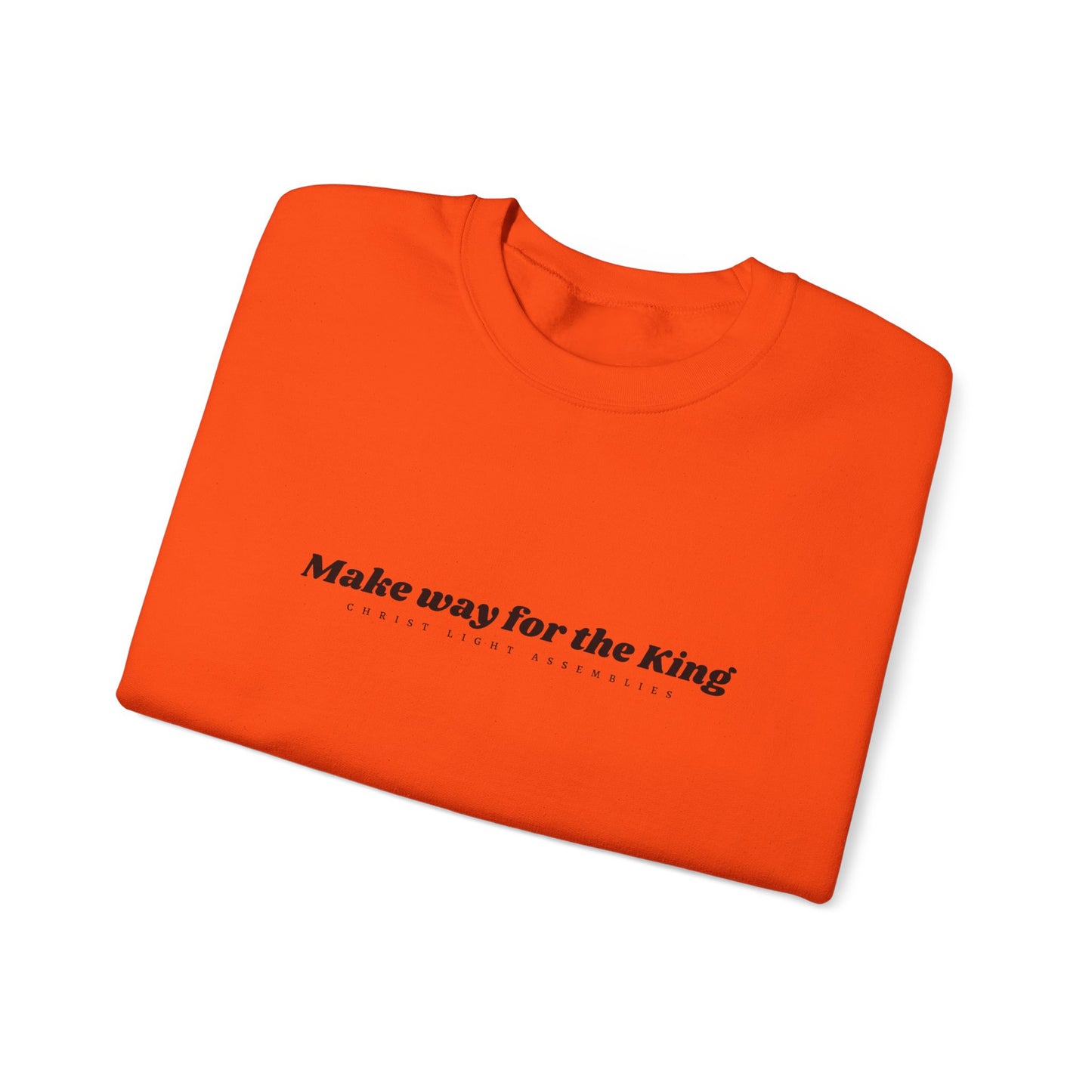 Make Way for the King CLA Unisex Crewneck Sweatshirt