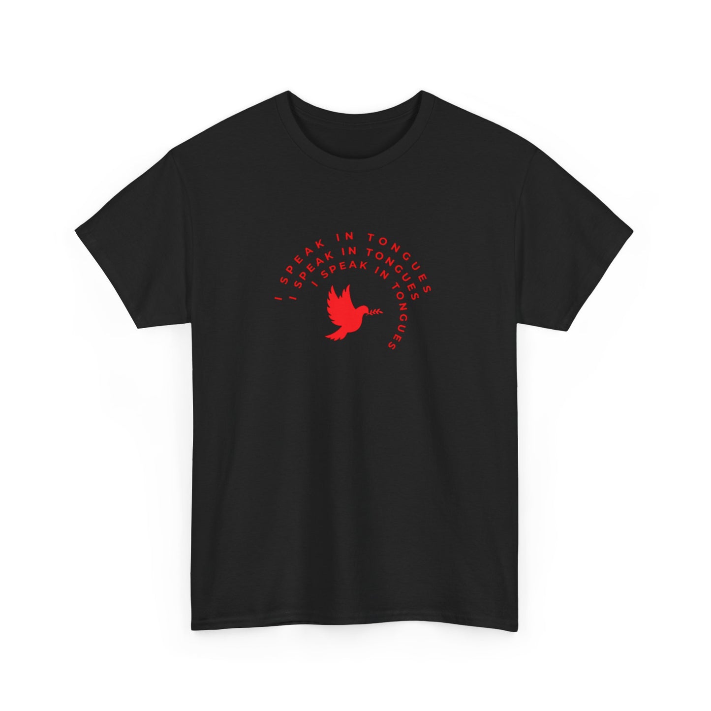 Speak In Tongues Red Dove Unisex Cotton T-Shirt