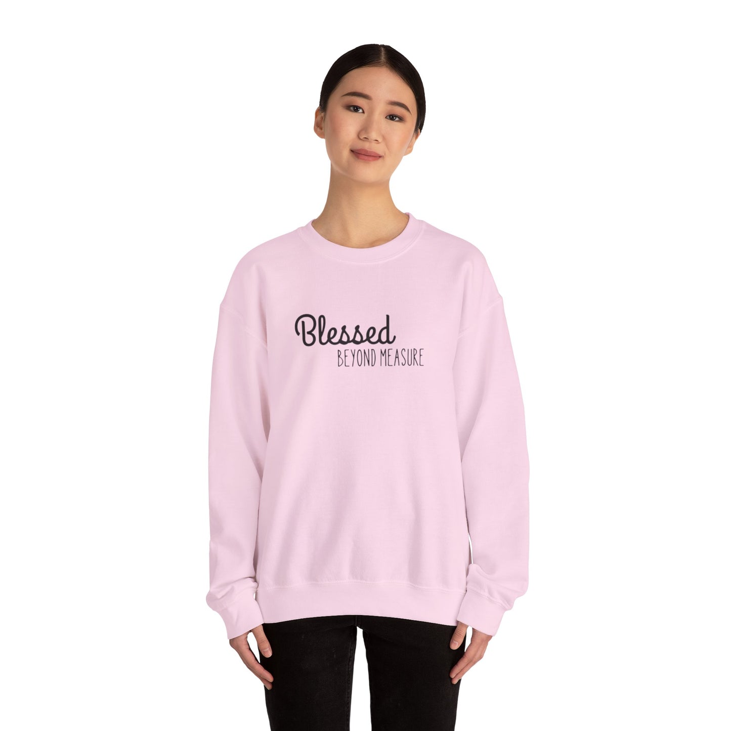 Blessed Beyond Measure Unisex Crewneck Sweatshirt