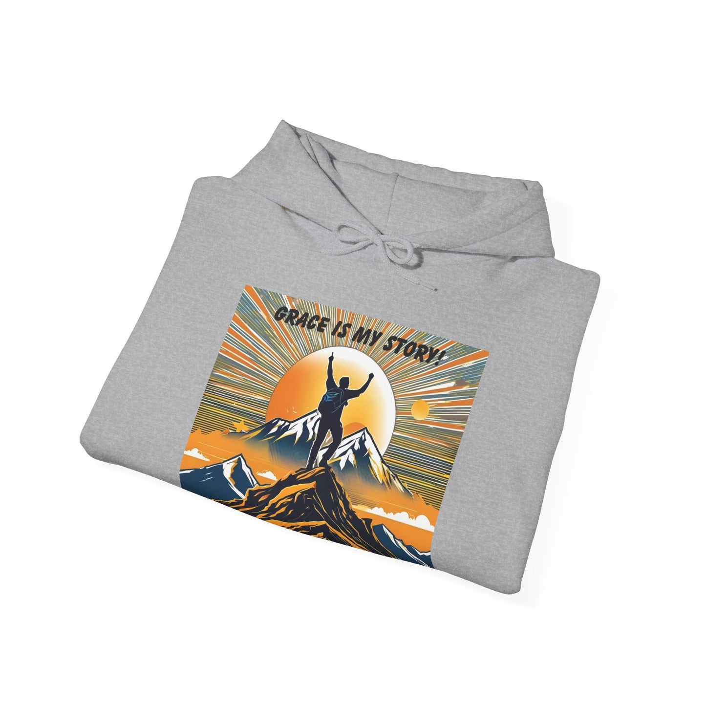 Grace Is My Story Unisex Hooded Sweatshirt