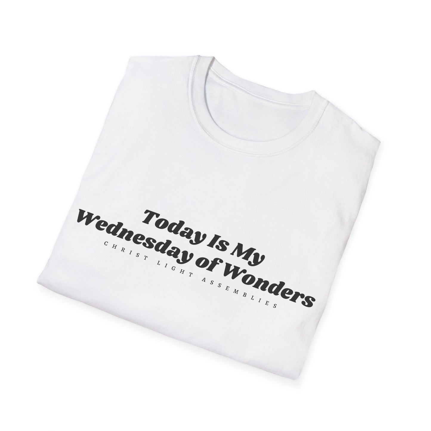 Wednesday of Wonders CLA Unisex Softstyle T-Shirt