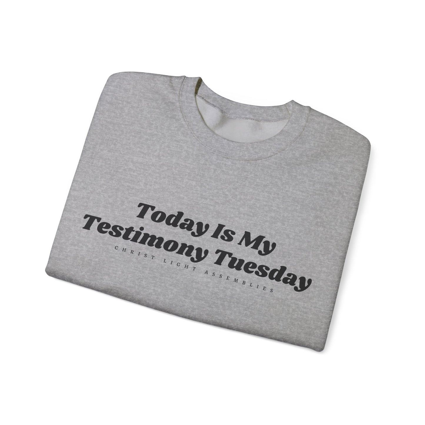 Testimony Tuesday CLA Unisex Crewneck Sweatshirt