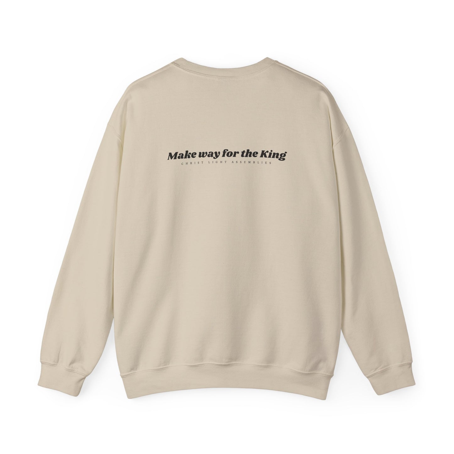 Make Way for the King CLA Unisex Crewneck Sweatshirt