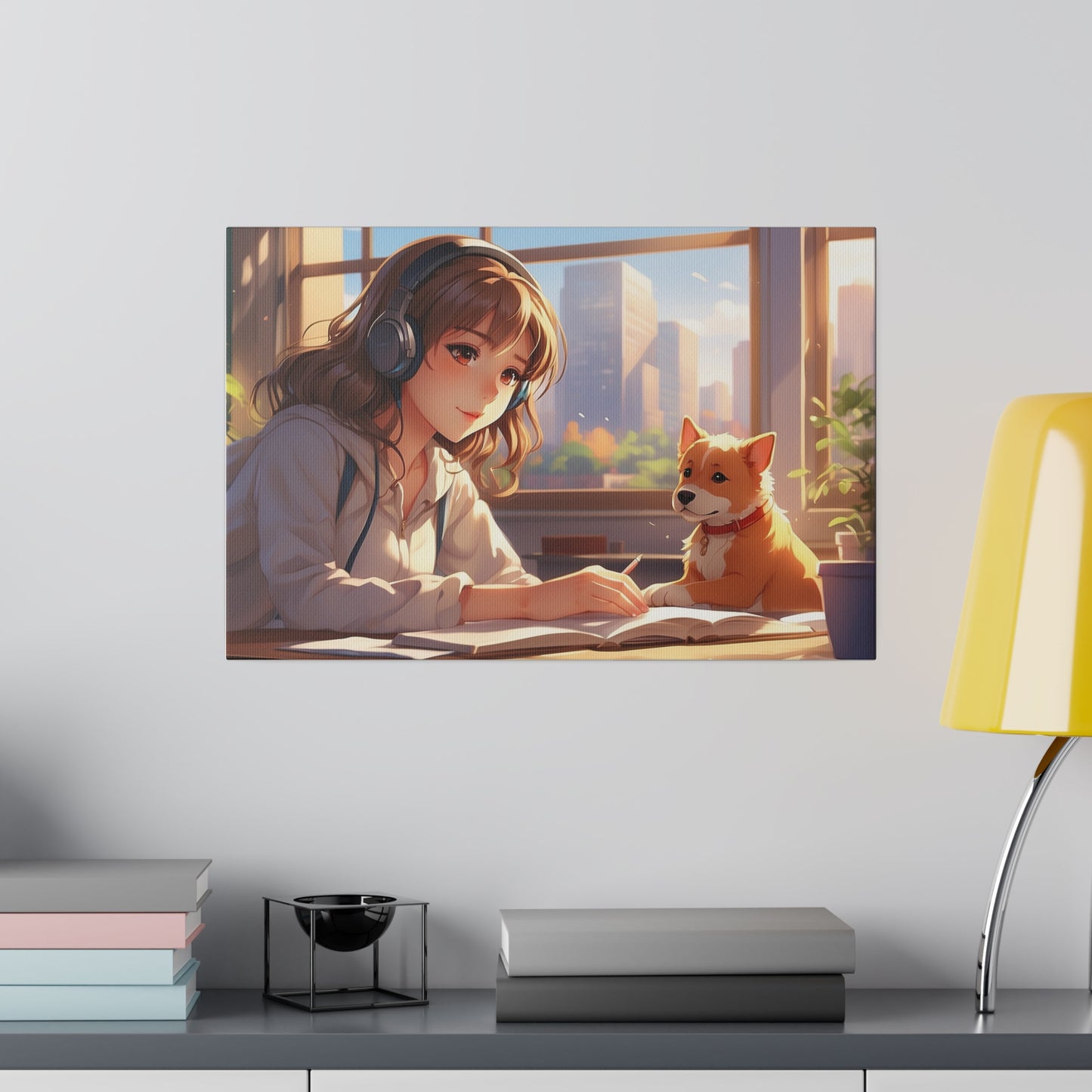 Time to Focus Original Art Matte Canvas