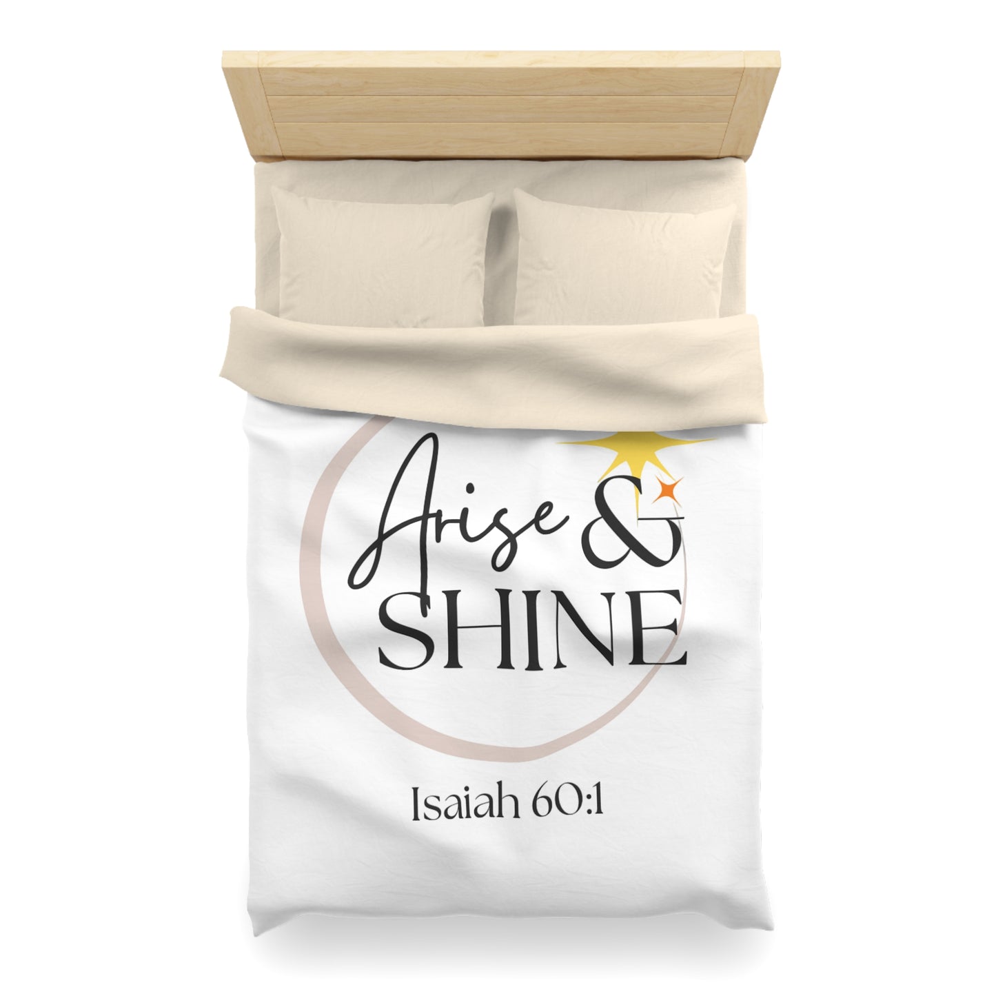 Arise & Shine Microfibre Duvet Cover