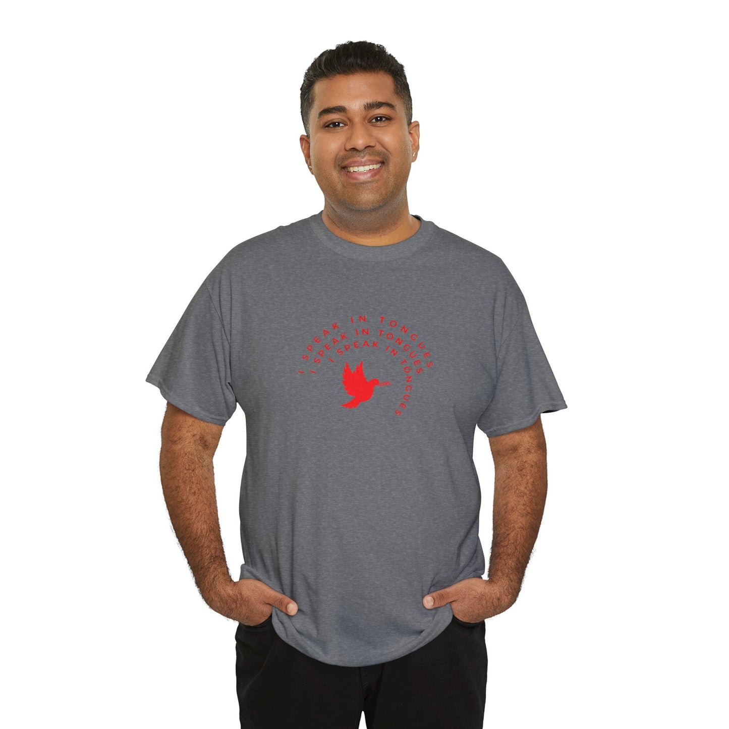 Speak In Tongues Red Dove Unisex Cotton T-Shirt