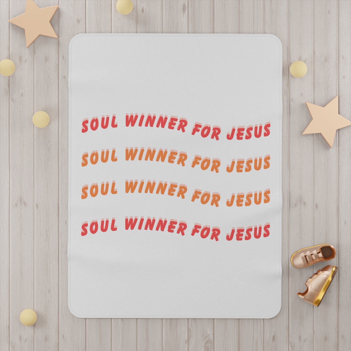 Soul Winner for Jesus Toddler Blanket