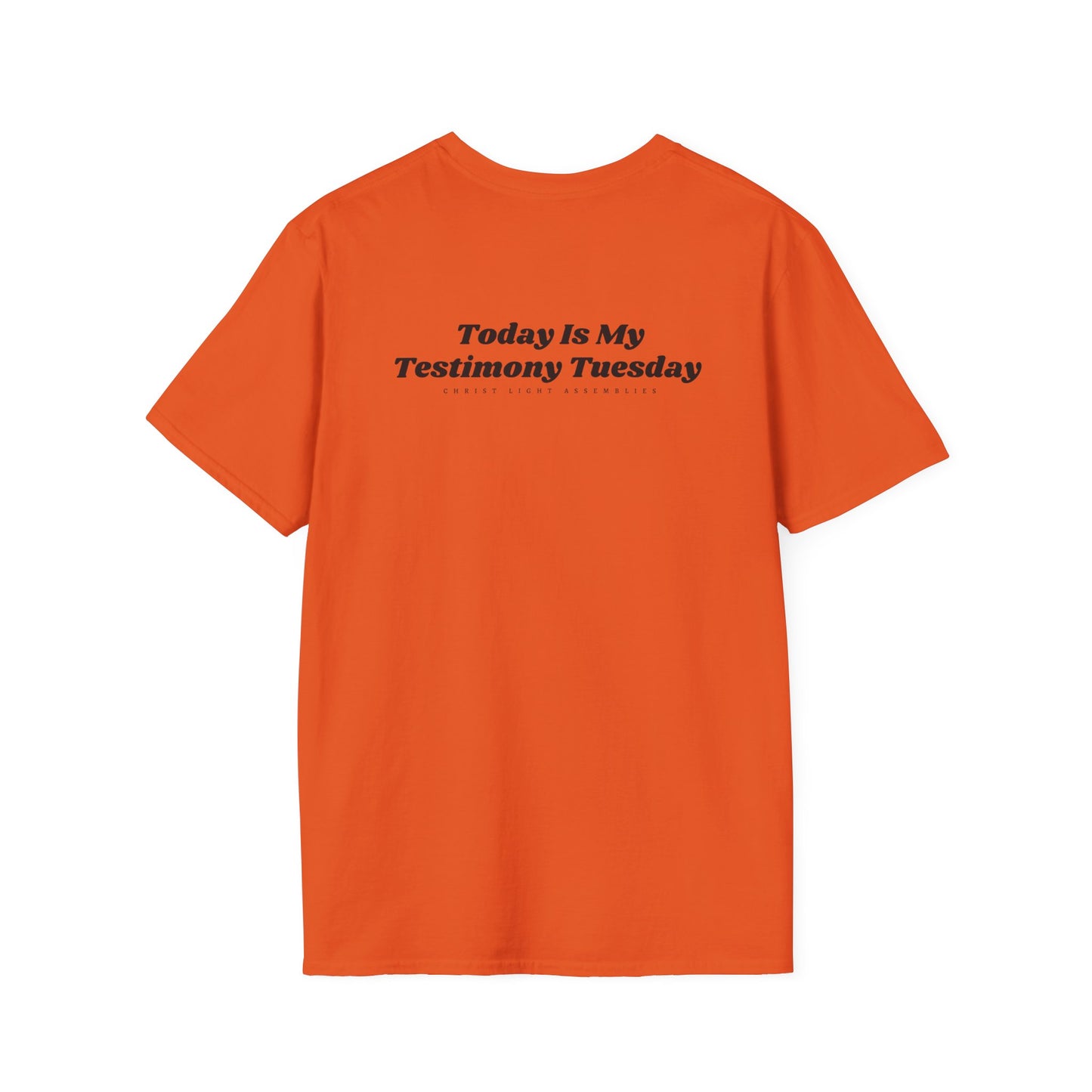 Testimony Tuesday CLA Adult Unisex Softstyle T-Shirt