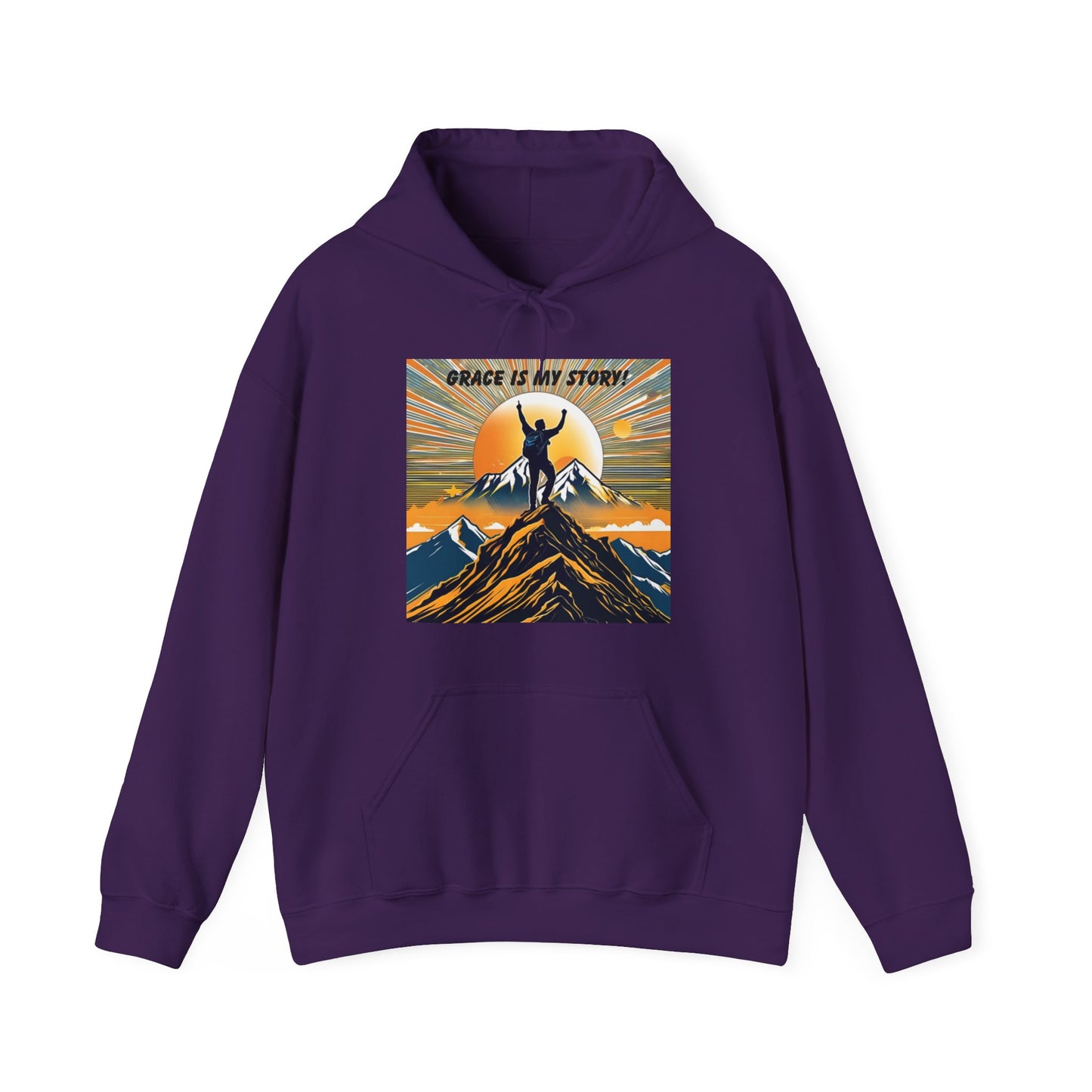Grace Is My Story Unisex Hooded Sweatshirt