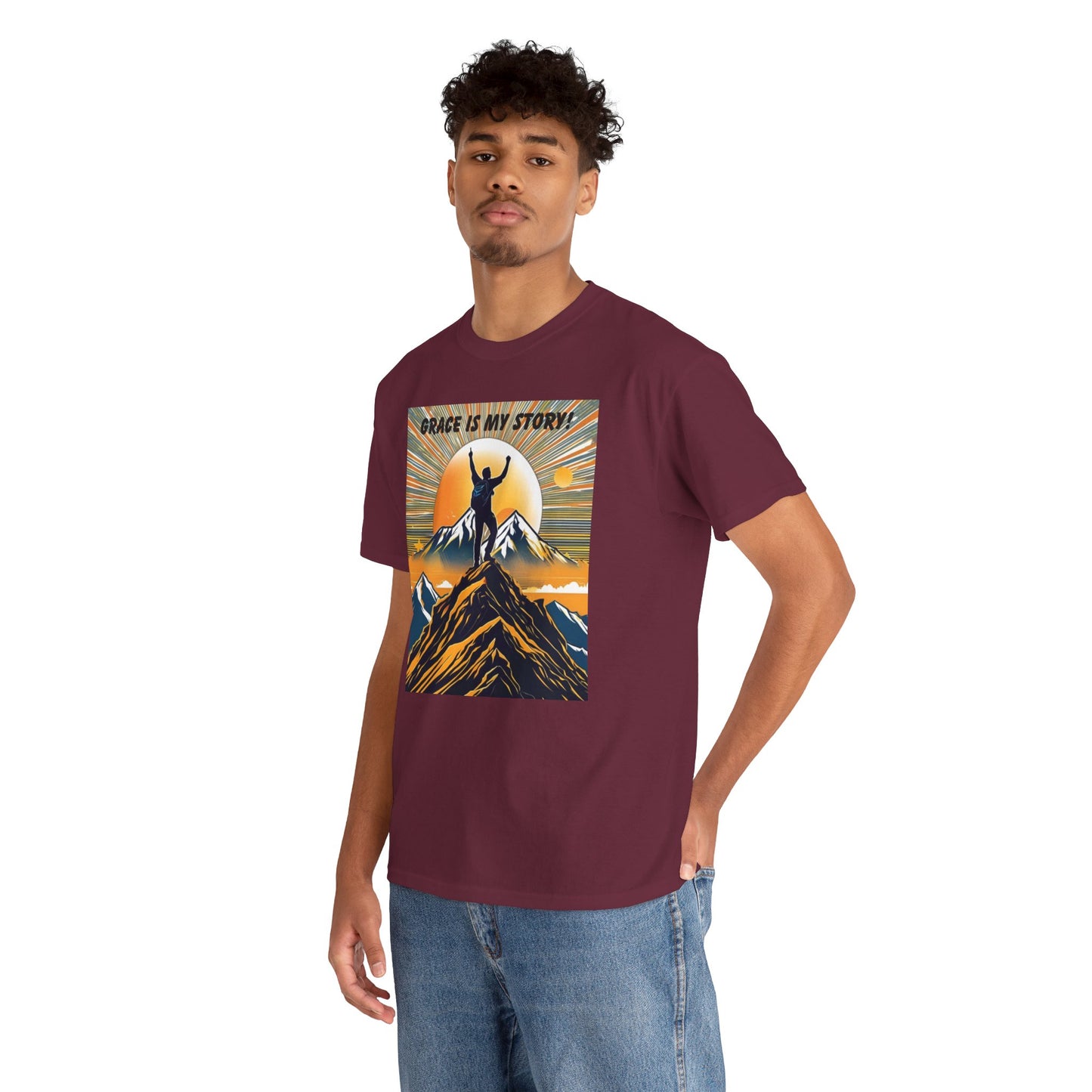 Grace Is My Story Unisex Cotton T-Shirt