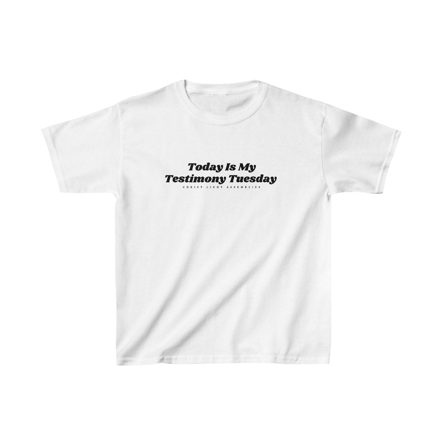 Testimony Tuesday CLA Kids Cotton T-Shirt