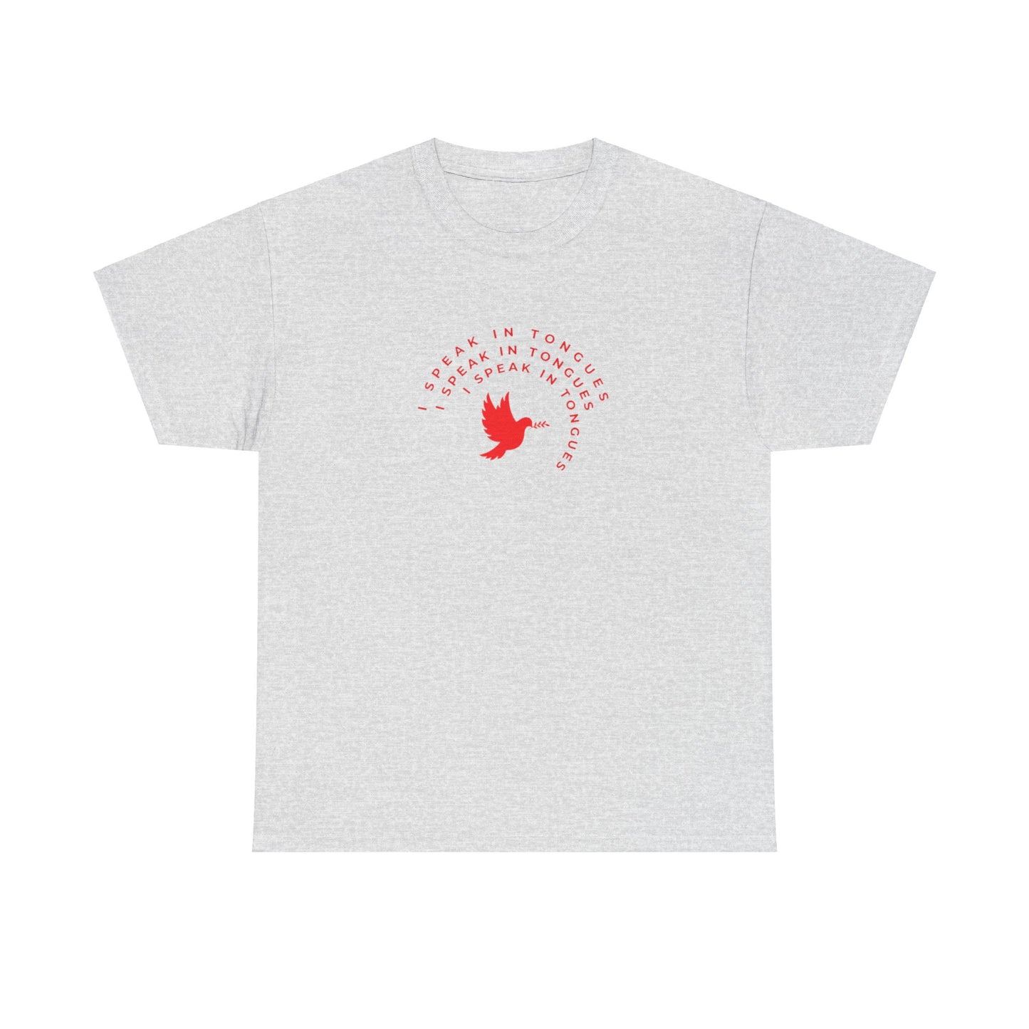 Speak In Tongues Red Dove Unisex Cotton T-Shirt