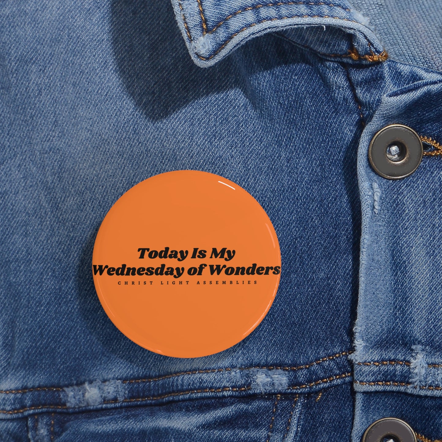 Wednesday of Wonders CLa Round Pins