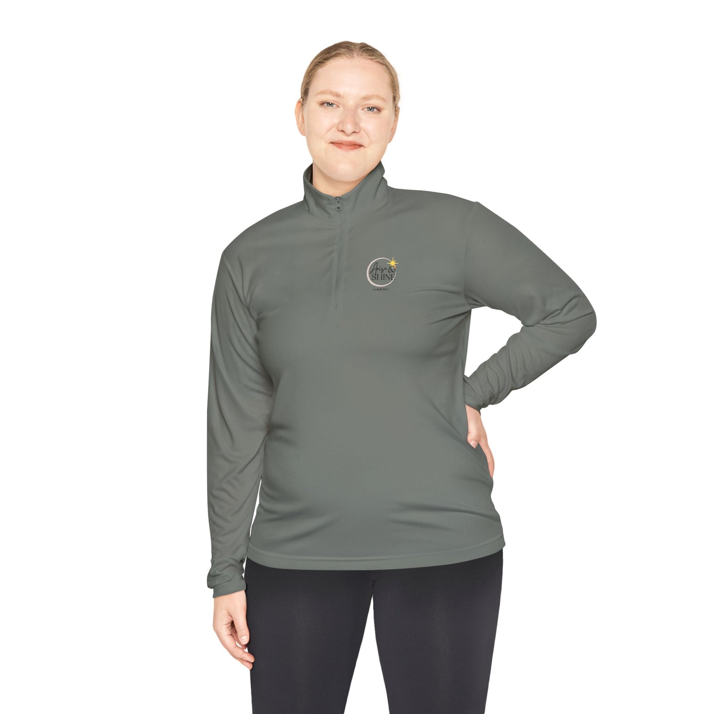 Arise & Shine Unisex Quarter-Zip Pullover
