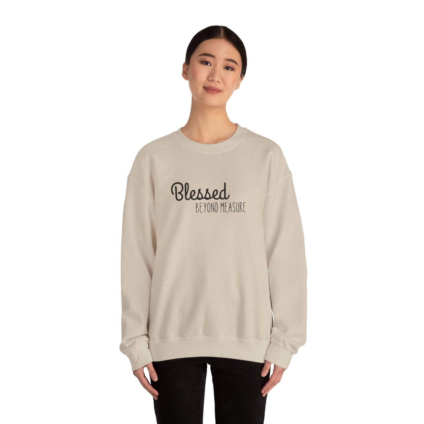 Blessed Beyond Measure Unisex Crewneck Sweatshirt