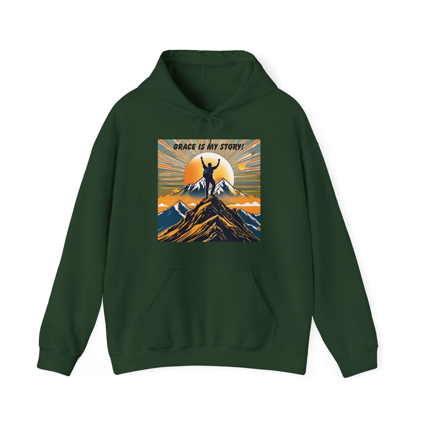 Grace Is My Story Unisex Hooded Sweatshirt