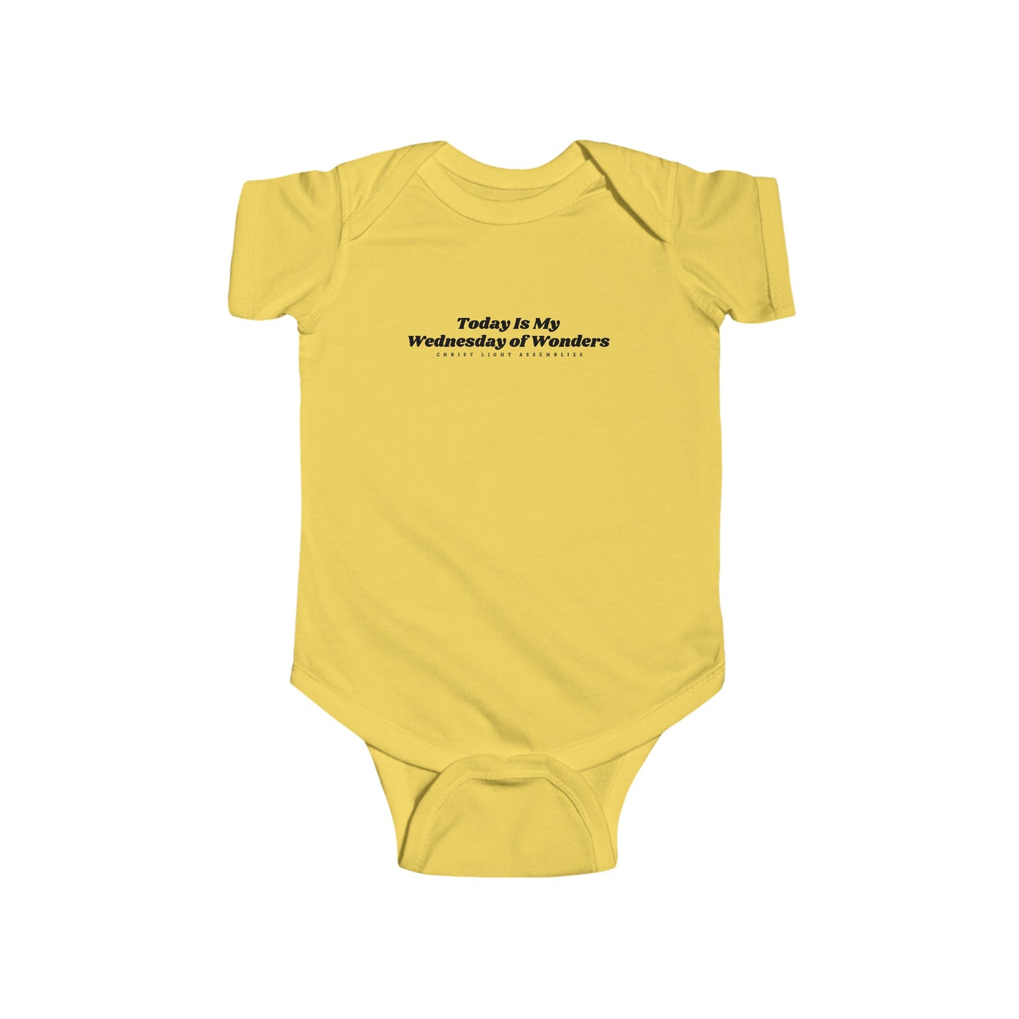 Wednesday of Wonders CLA Infant Fine Jersey Bodysuit
