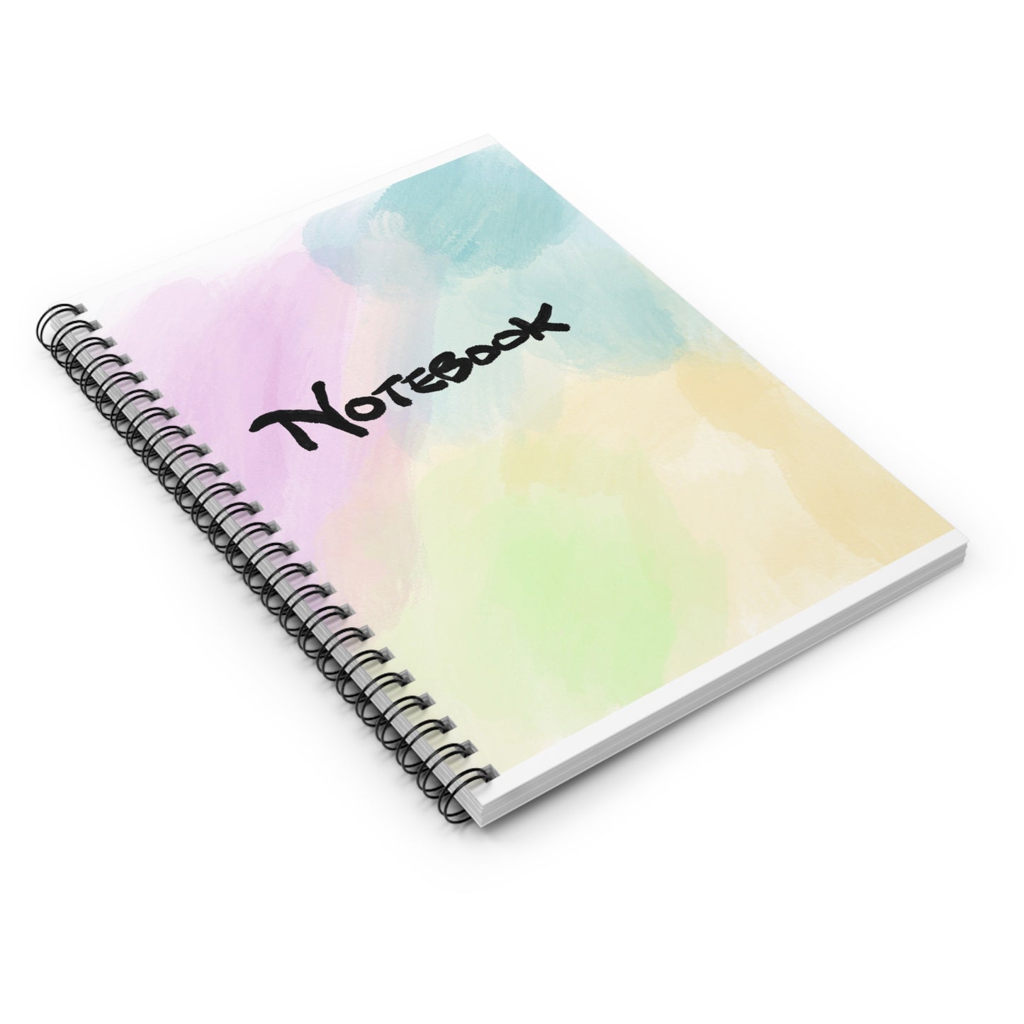 Rainbow Ruled Notebook