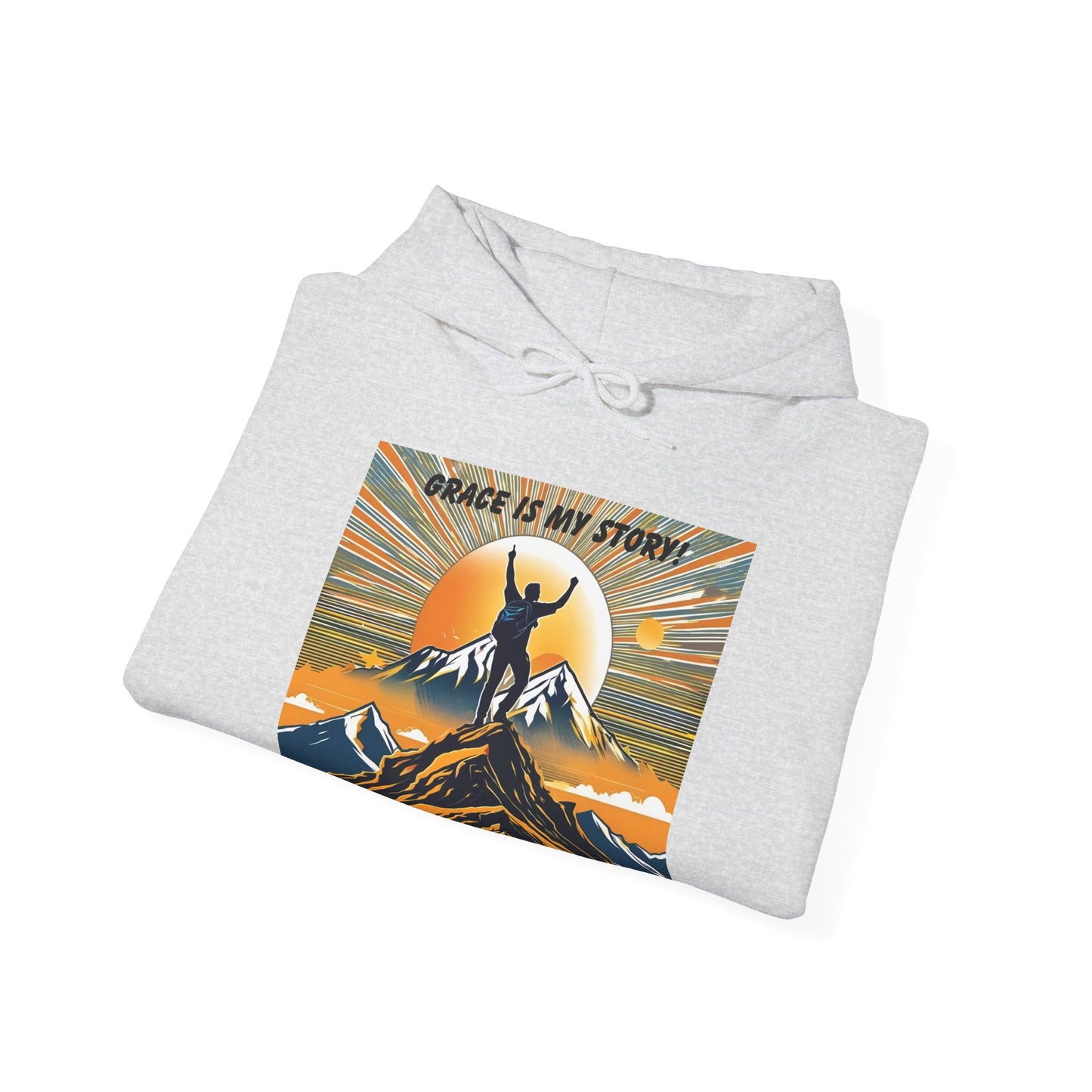 Grace Is My Story Unisex Hooded Sweatshirt