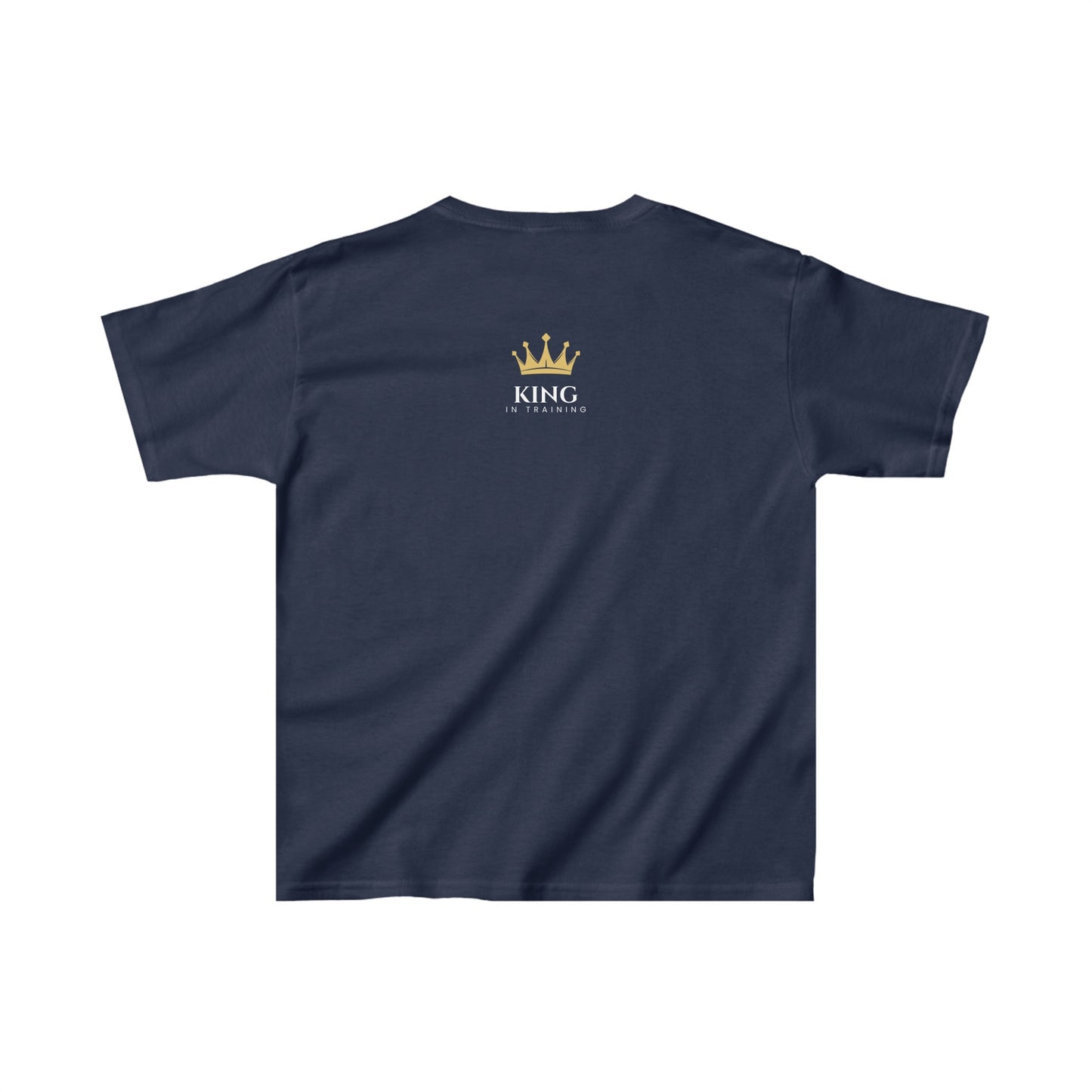 King in Training Kids Cotton T-Shirt