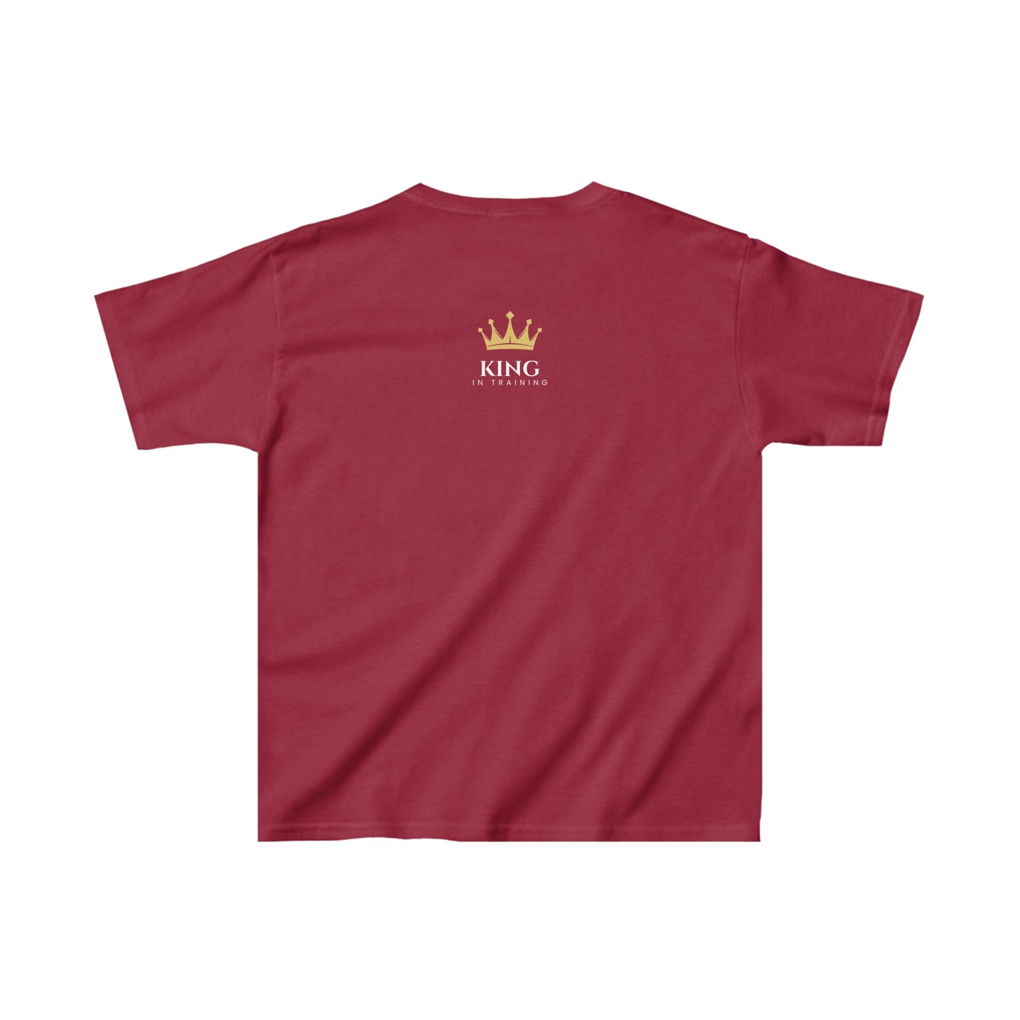King in Training Kids Cotton T-Shirt