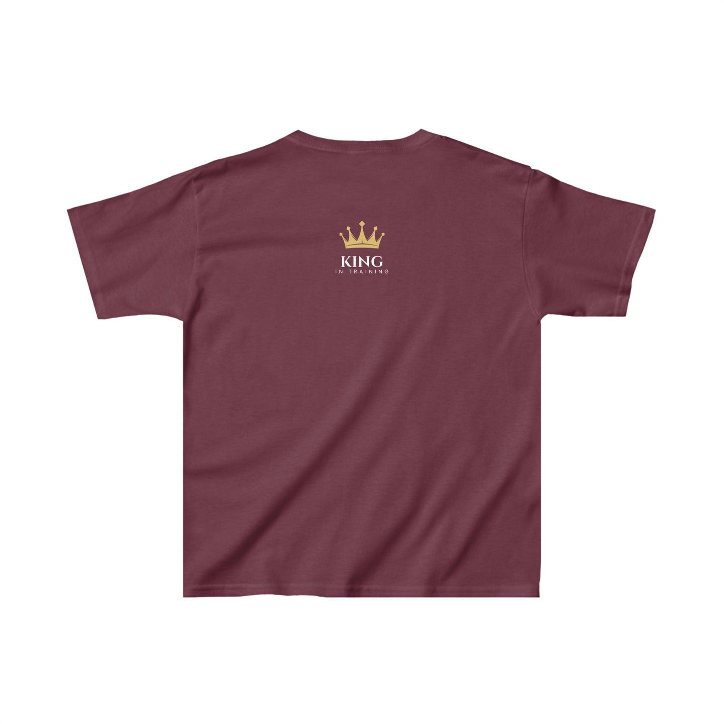 King in Training Kids Cotton T-Shirt
