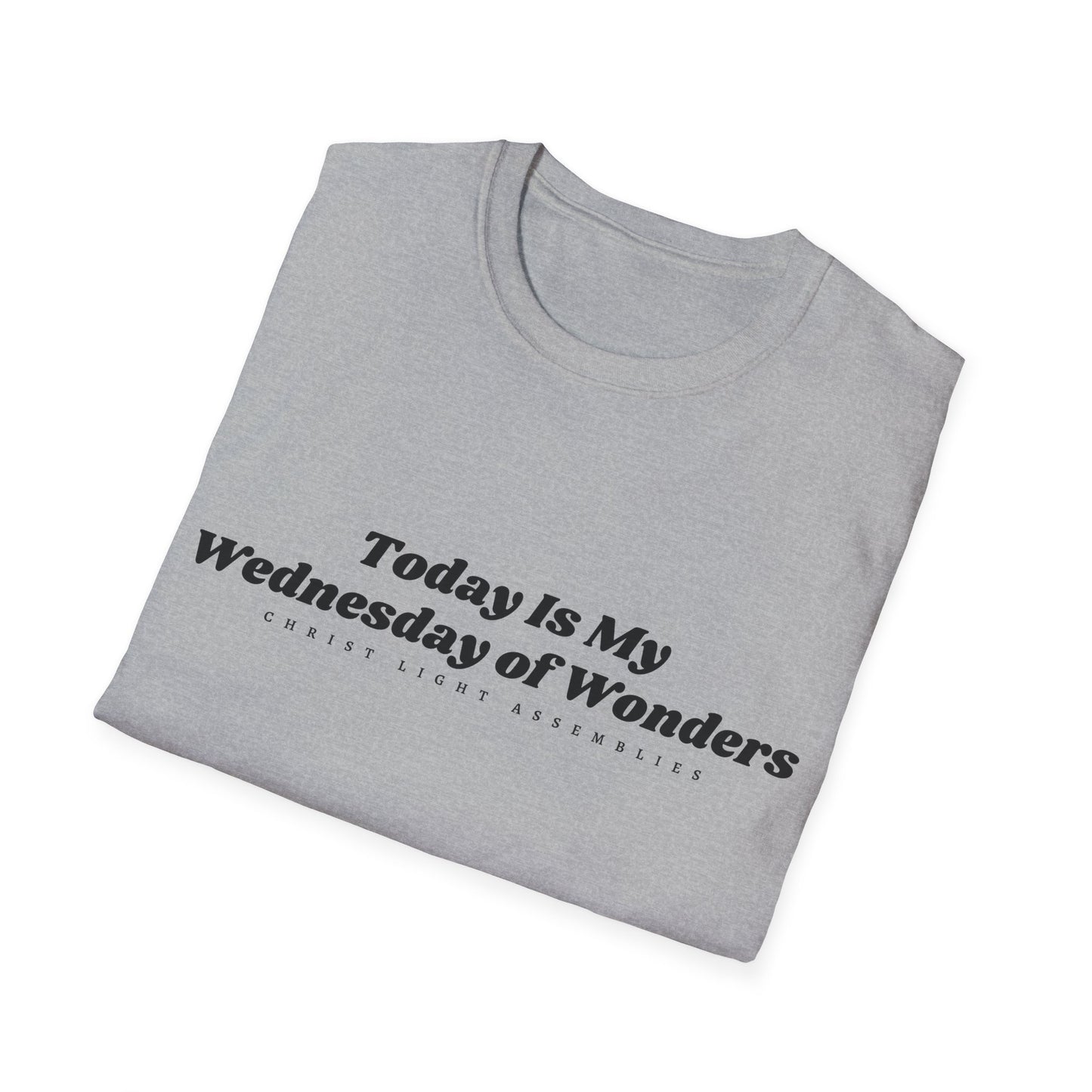 Wednesday of Wonders CLA Unisex Softstyle T-Shirt