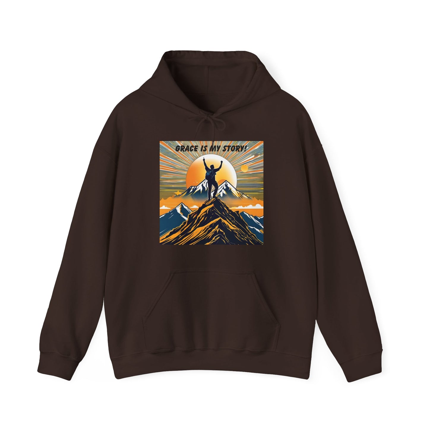 Grace Is My Story Unisex Hooded Sweatshirt