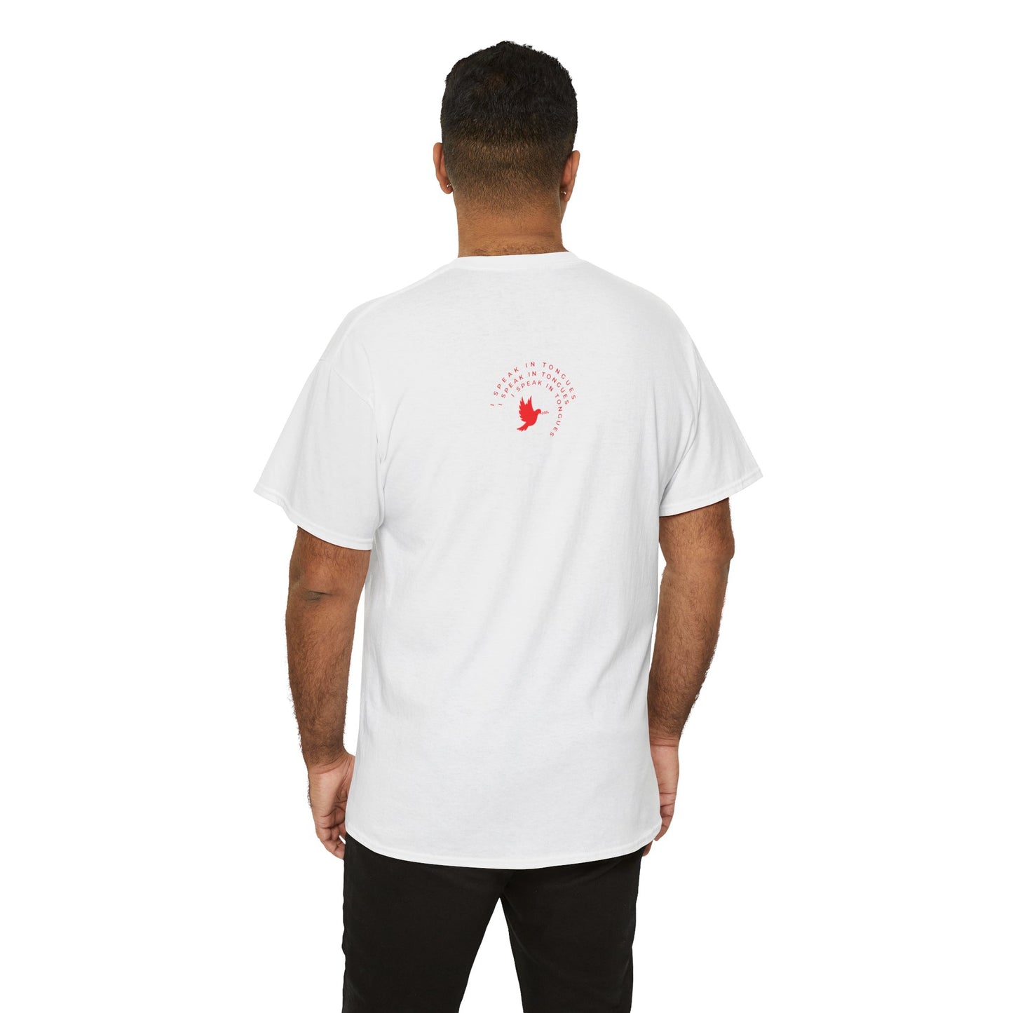 Speak In Tongues Red Dove Unisex Cotton T-Shirt