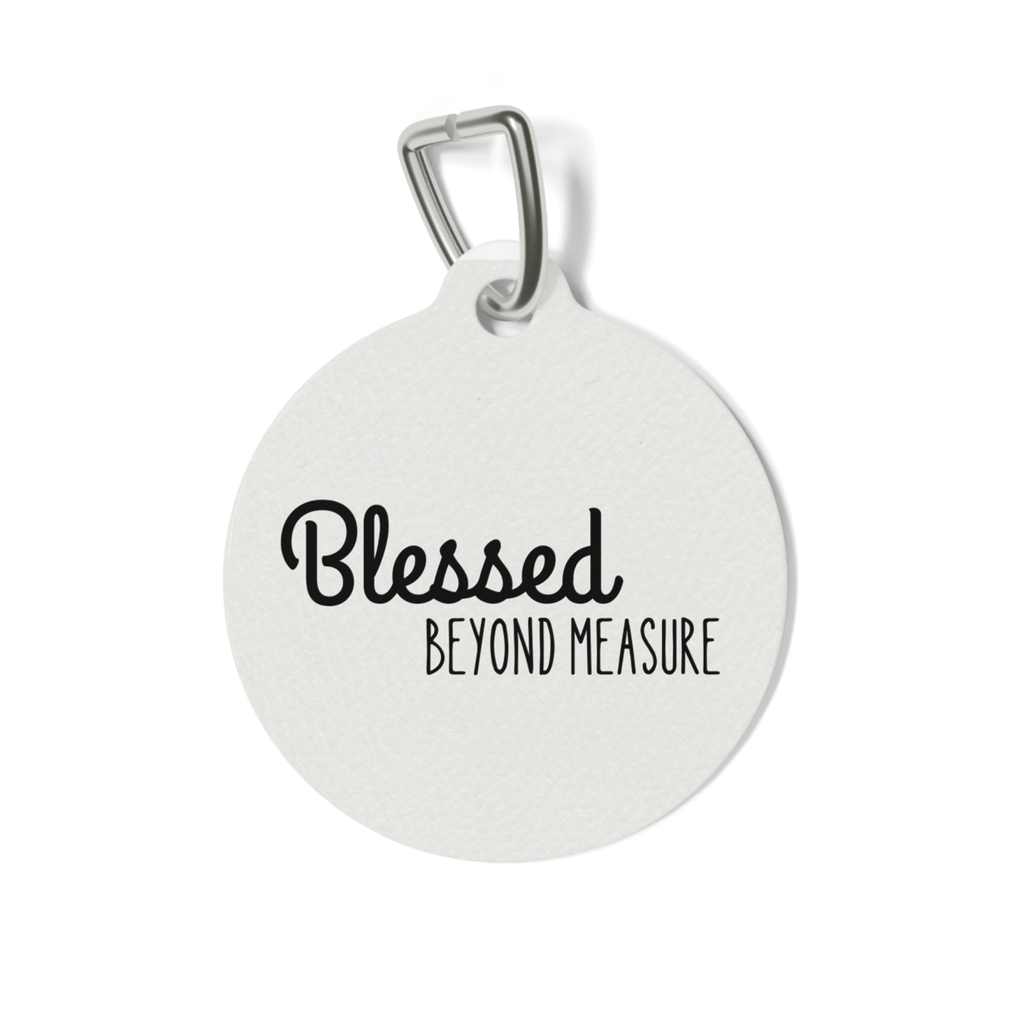Blessed Beyond Measure Pet Tag