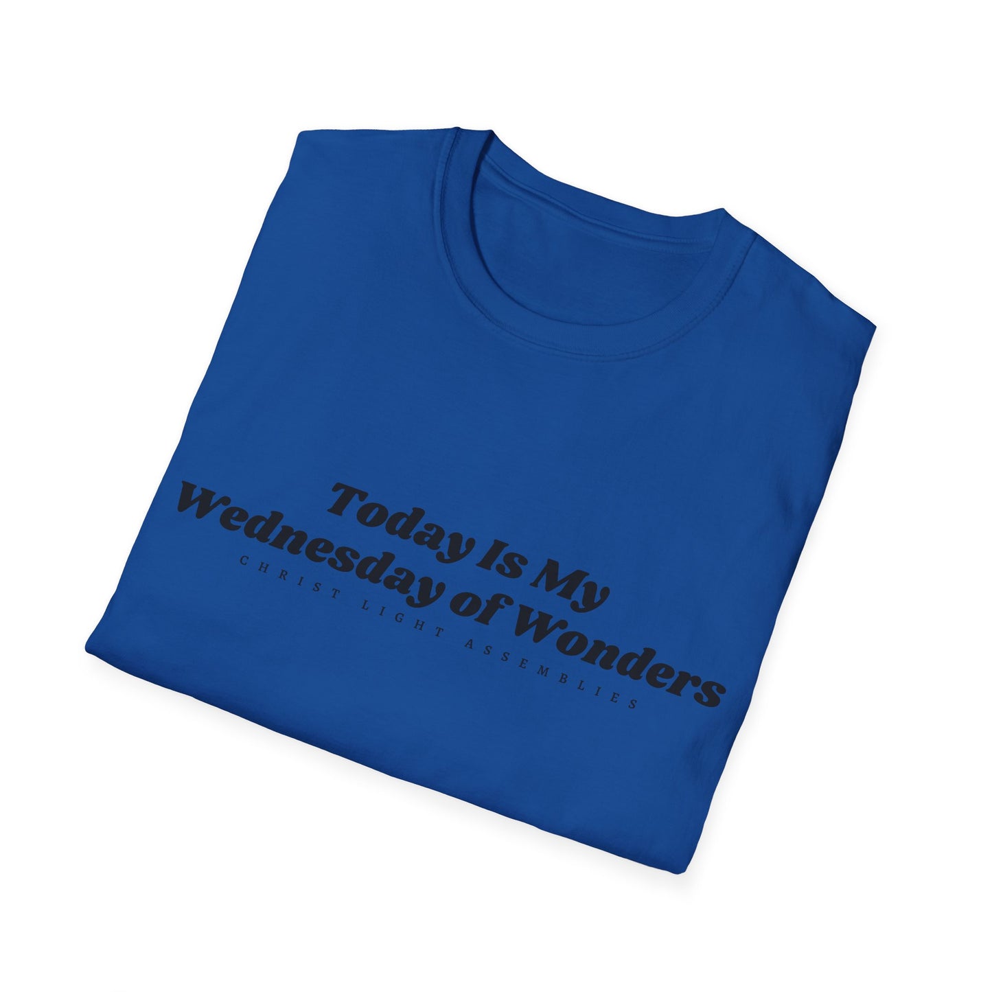 Wednesday of Wonders CLA Unisex Softstyle T-Shirt