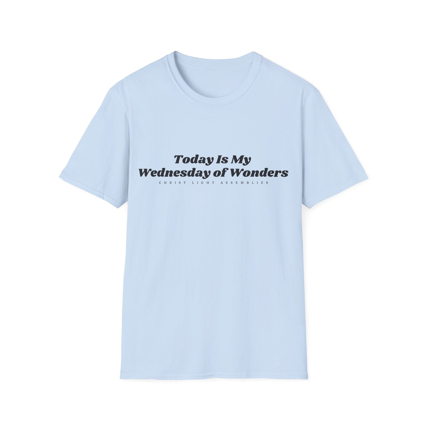 Wednesday of Wonders CLA Unisex Softstyle T-Shirt