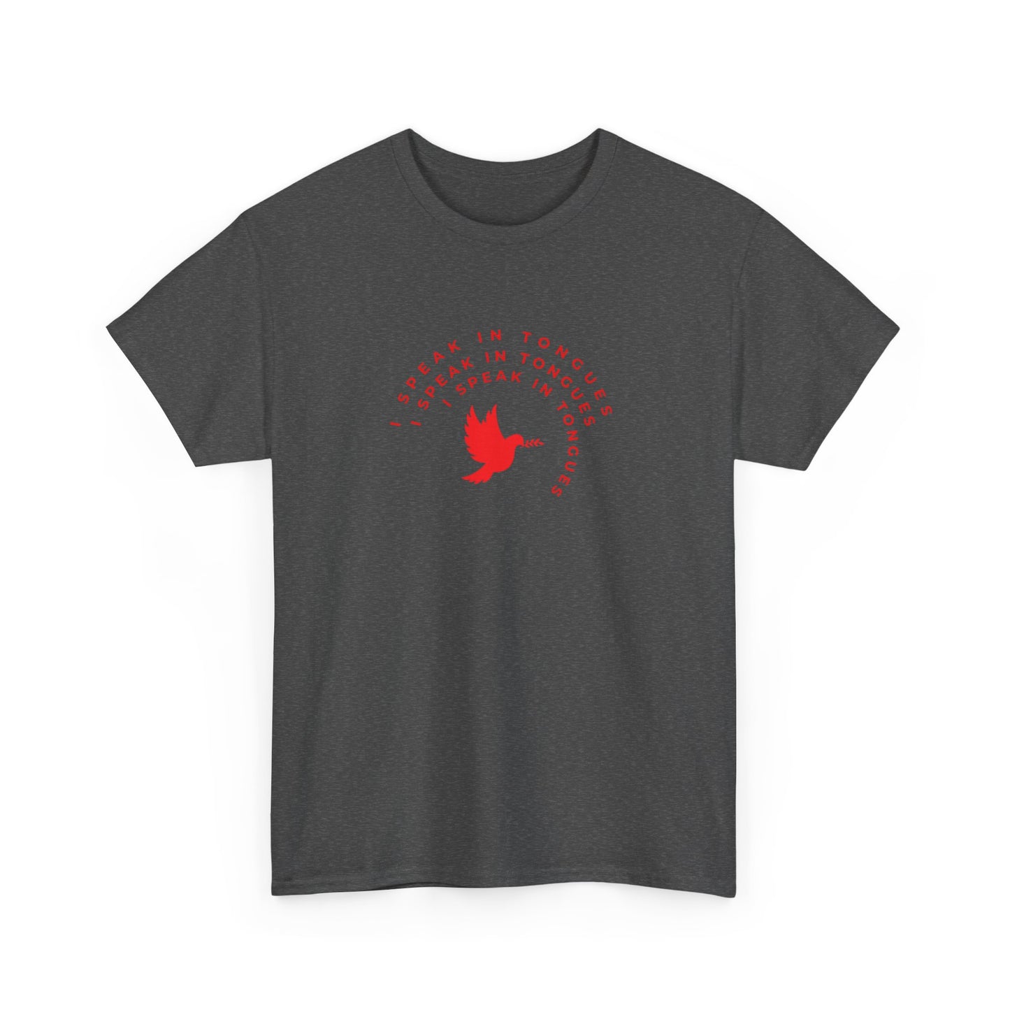 Speak In Tongues Red Dove Unisex Cotton T-Shirt