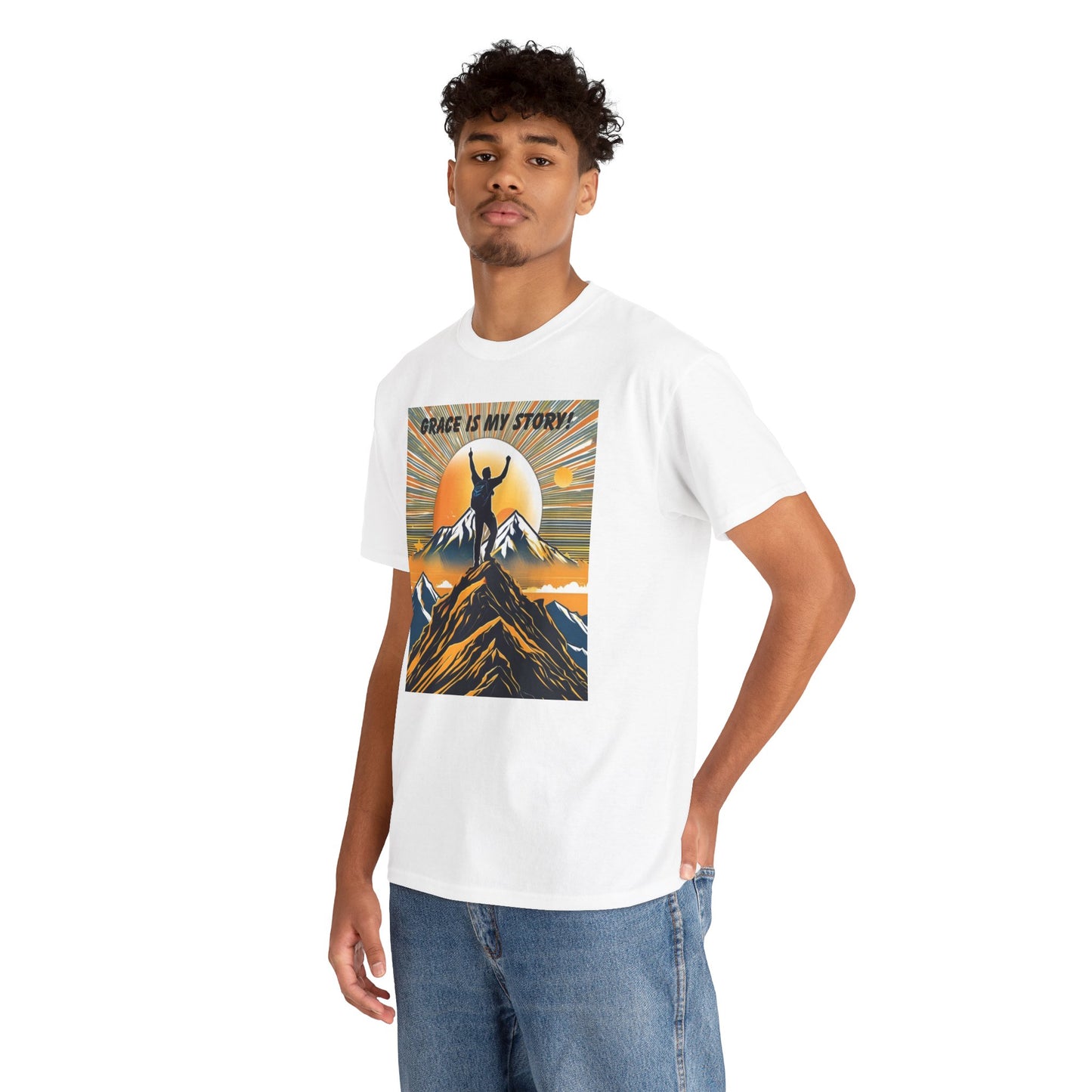 Grace Is My Story Unisex Cotton T-Shirt