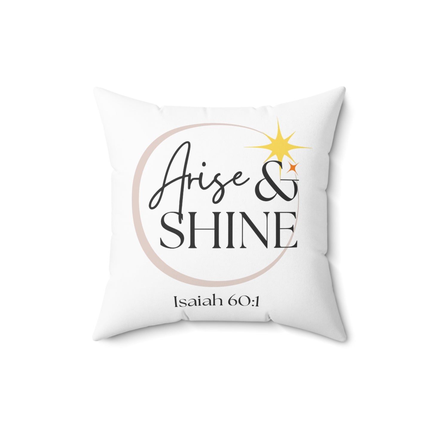 Arise & Shine Square Pillow