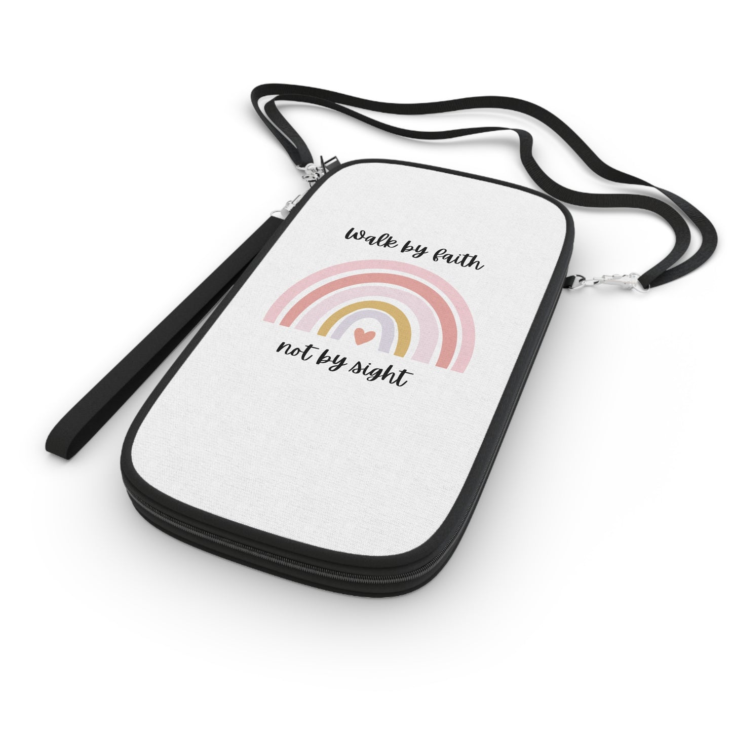 Walk By Faith Rainbow Passport Wallet