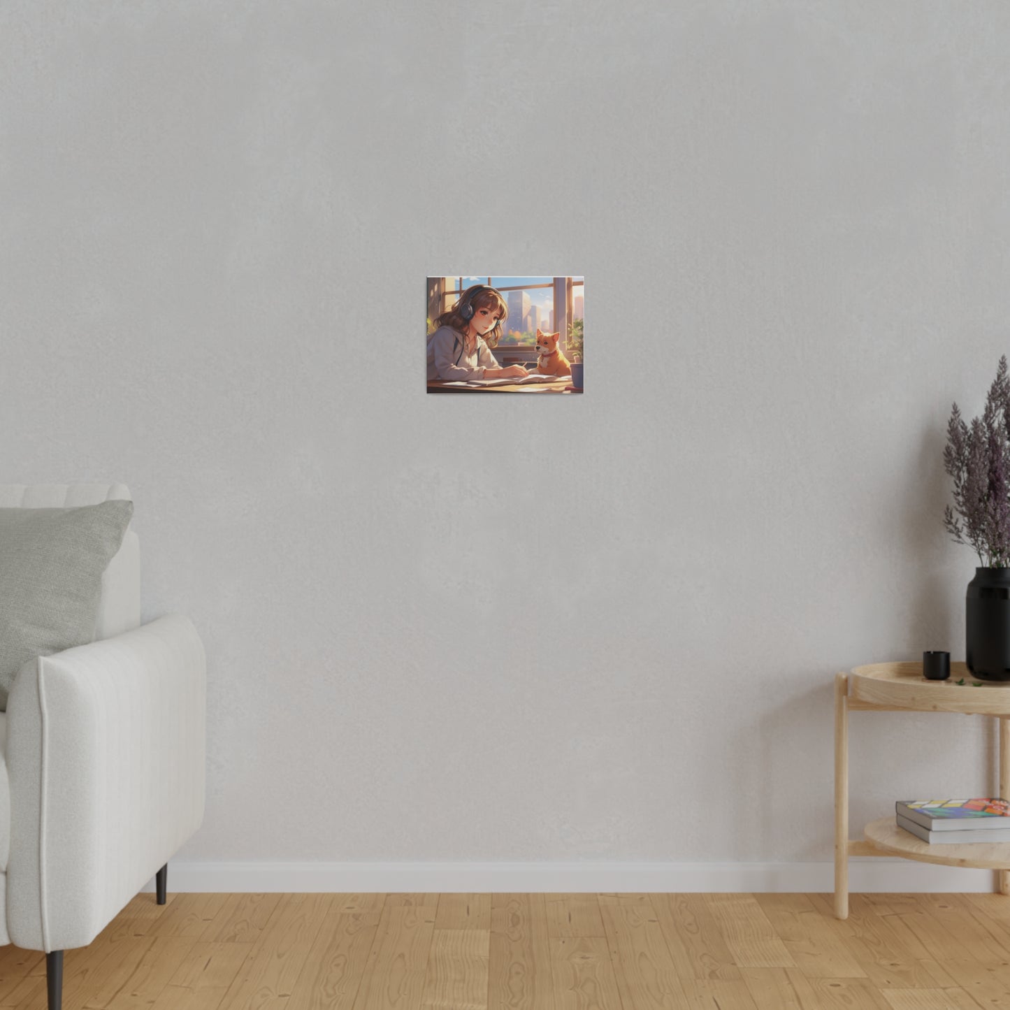 Time to Focus Original Art Matte Canvas