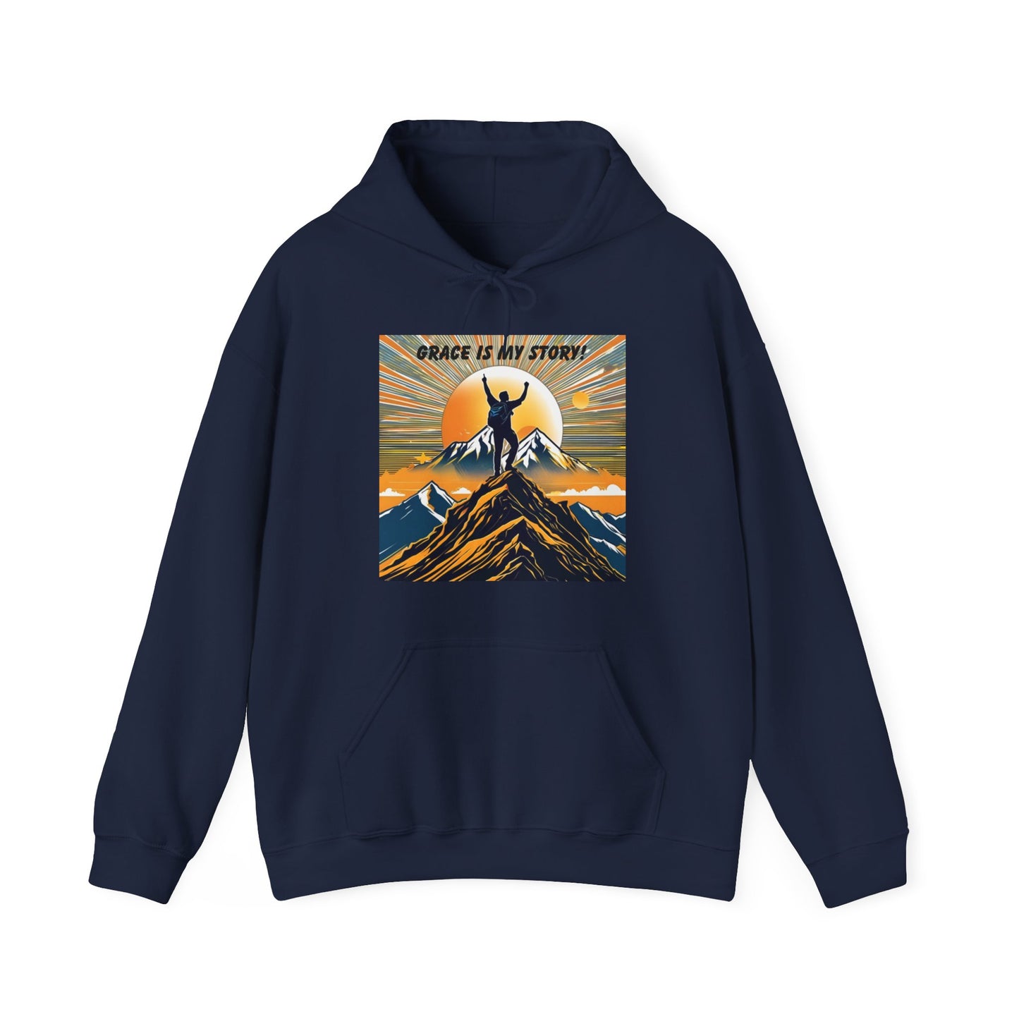 Grace Is My Story Unisex Hooded Sweatshirt