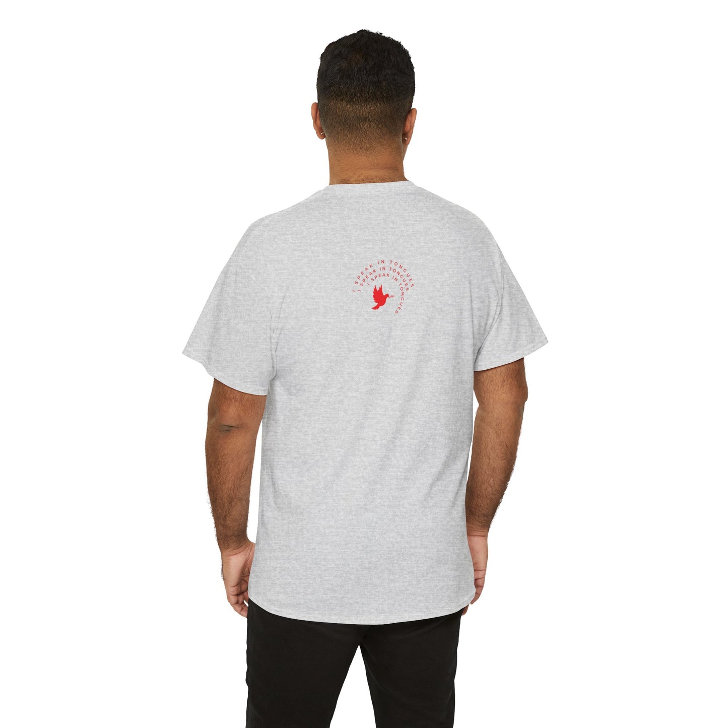 Speak In Tongues Red Dove Unisex Cotton T-Shirt