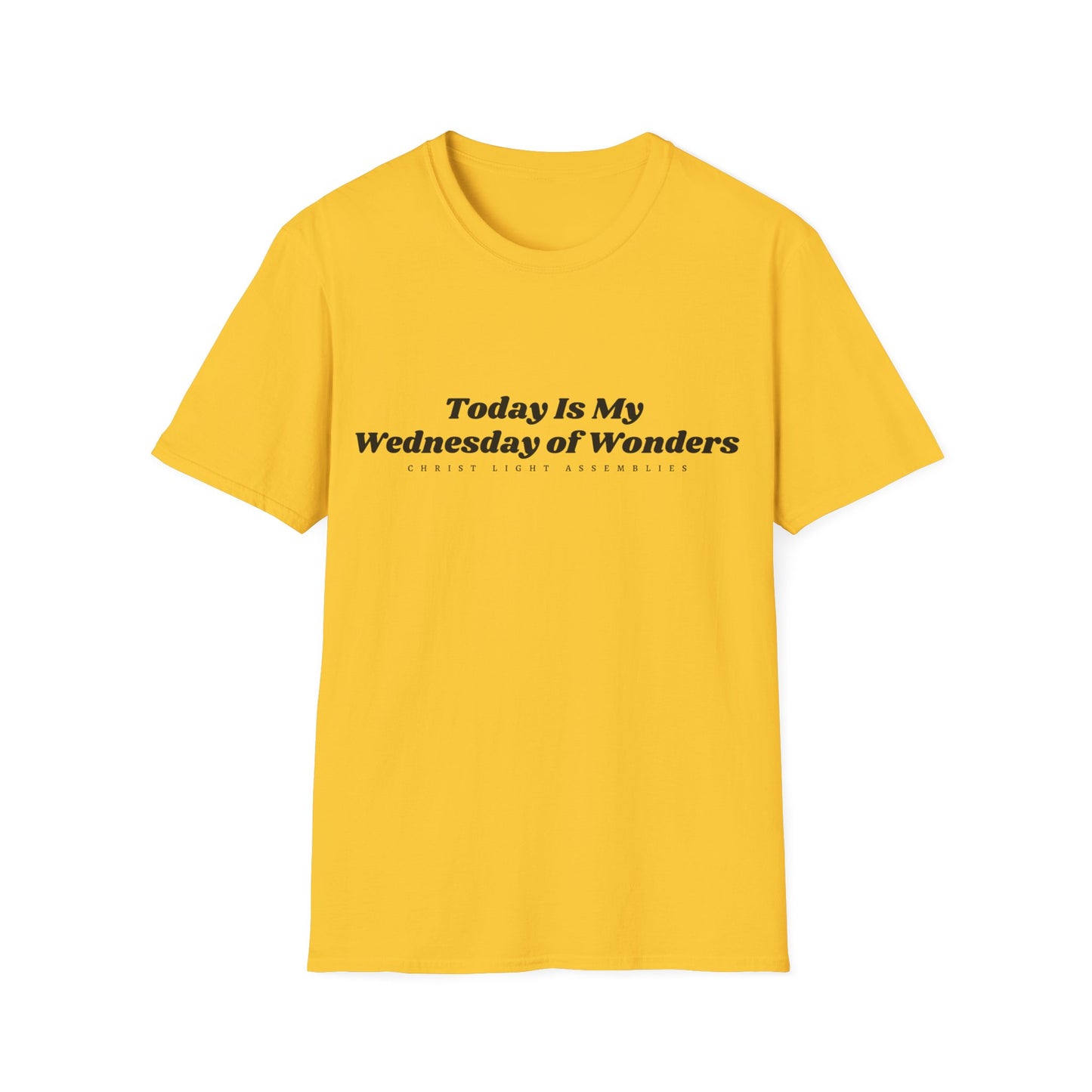 Wednesday of Wonders CLA Unisex Softstyle T-Shirt