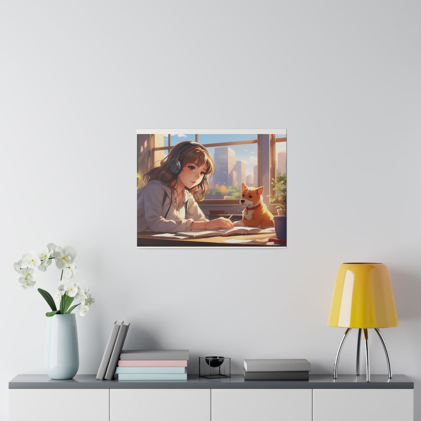 Time to Focus Original Art Matte Canvas